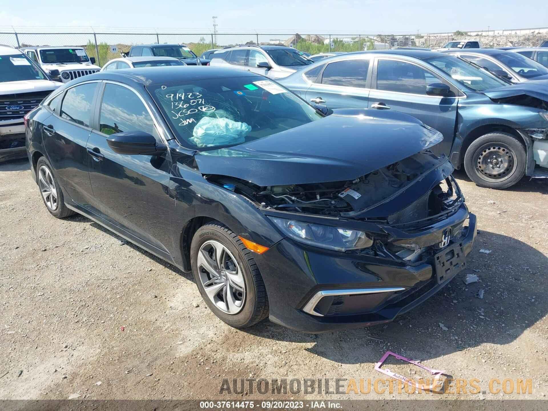 19XFC2F68KE010911 HONDA CIVIC 2019