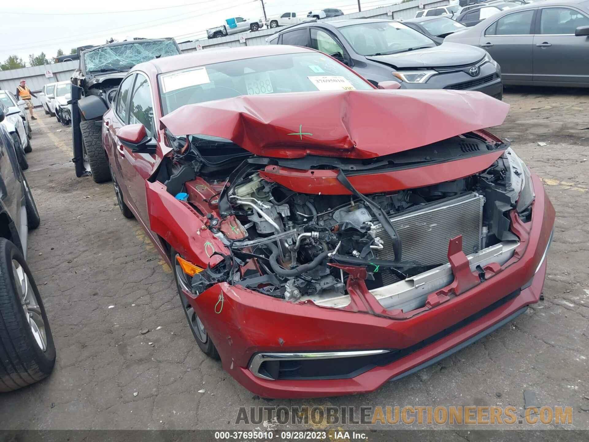 19XFC2F68KE031550 HONDA CIVIC SEDAN 2019