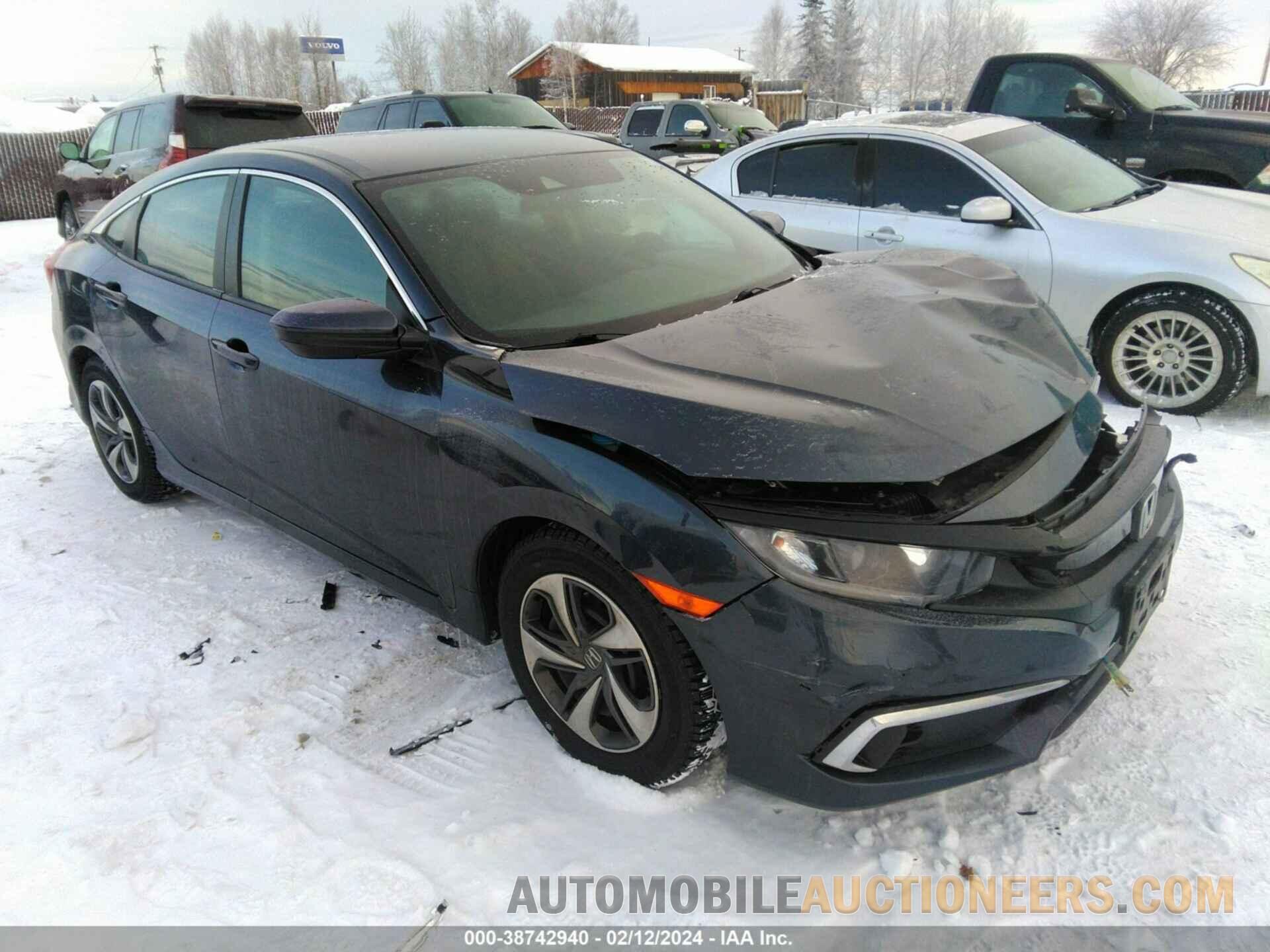 19XFC2F6XLE003010 HONDA CIVIC 2020