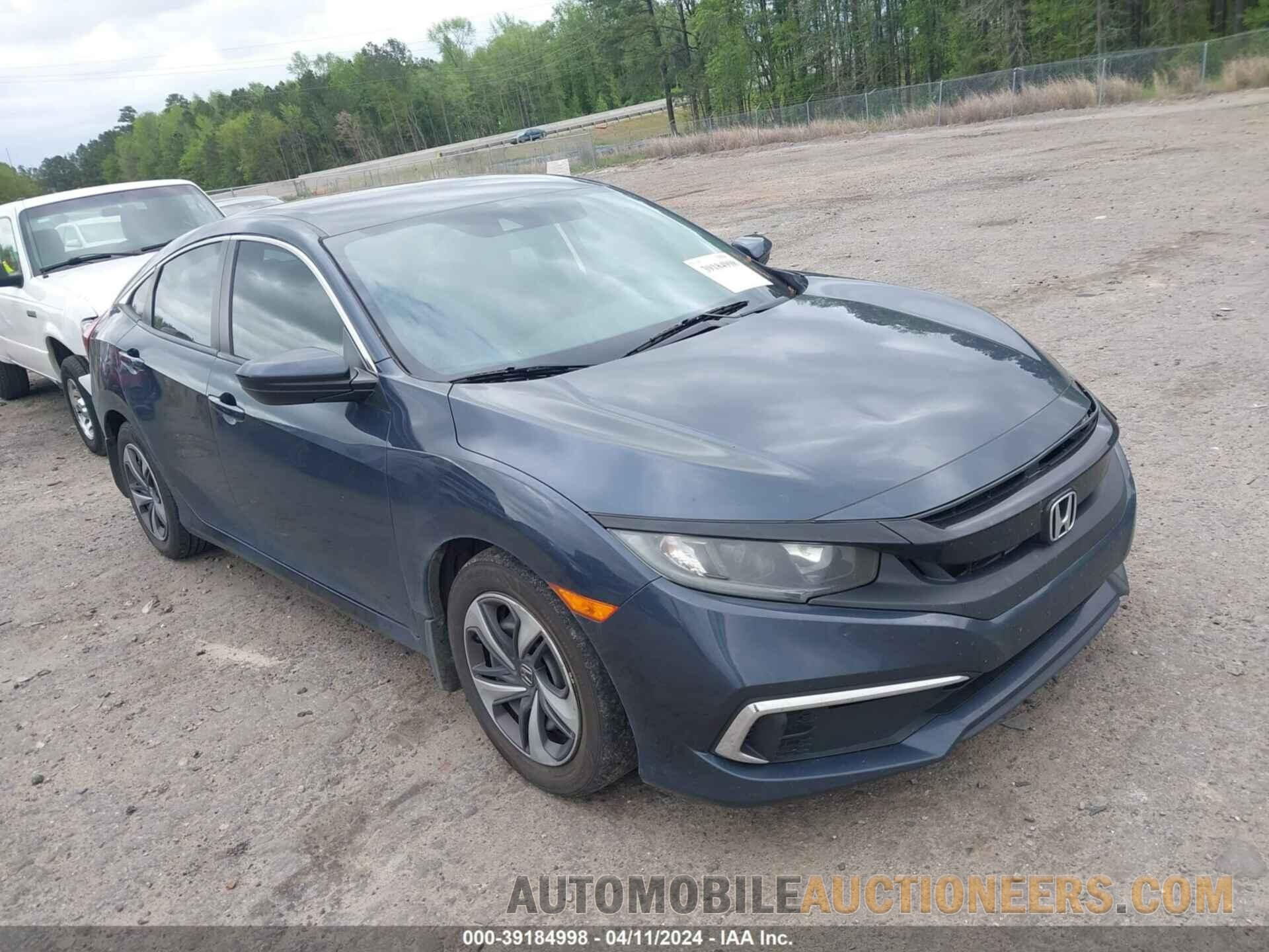 19XFC2F6XLE009888 HONDA CIVIC 2020