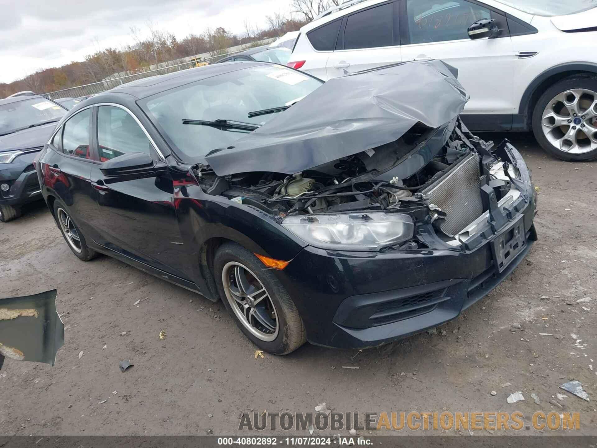 19XFC2F70GE011695 HONDA CIVIC 2016