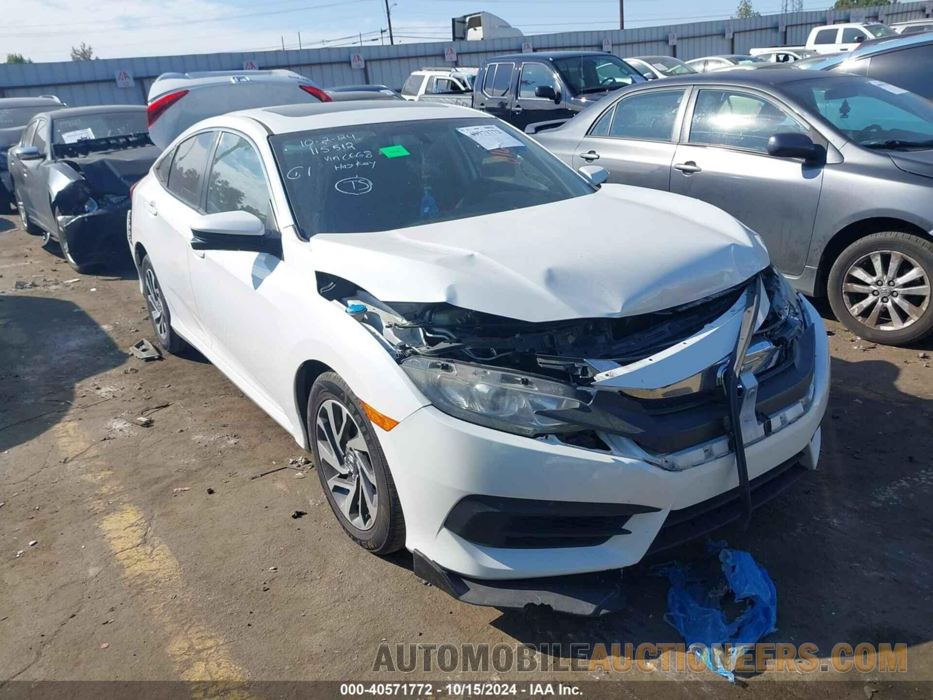 19XFC2F71JE016668 HONDA CIVIC 2018