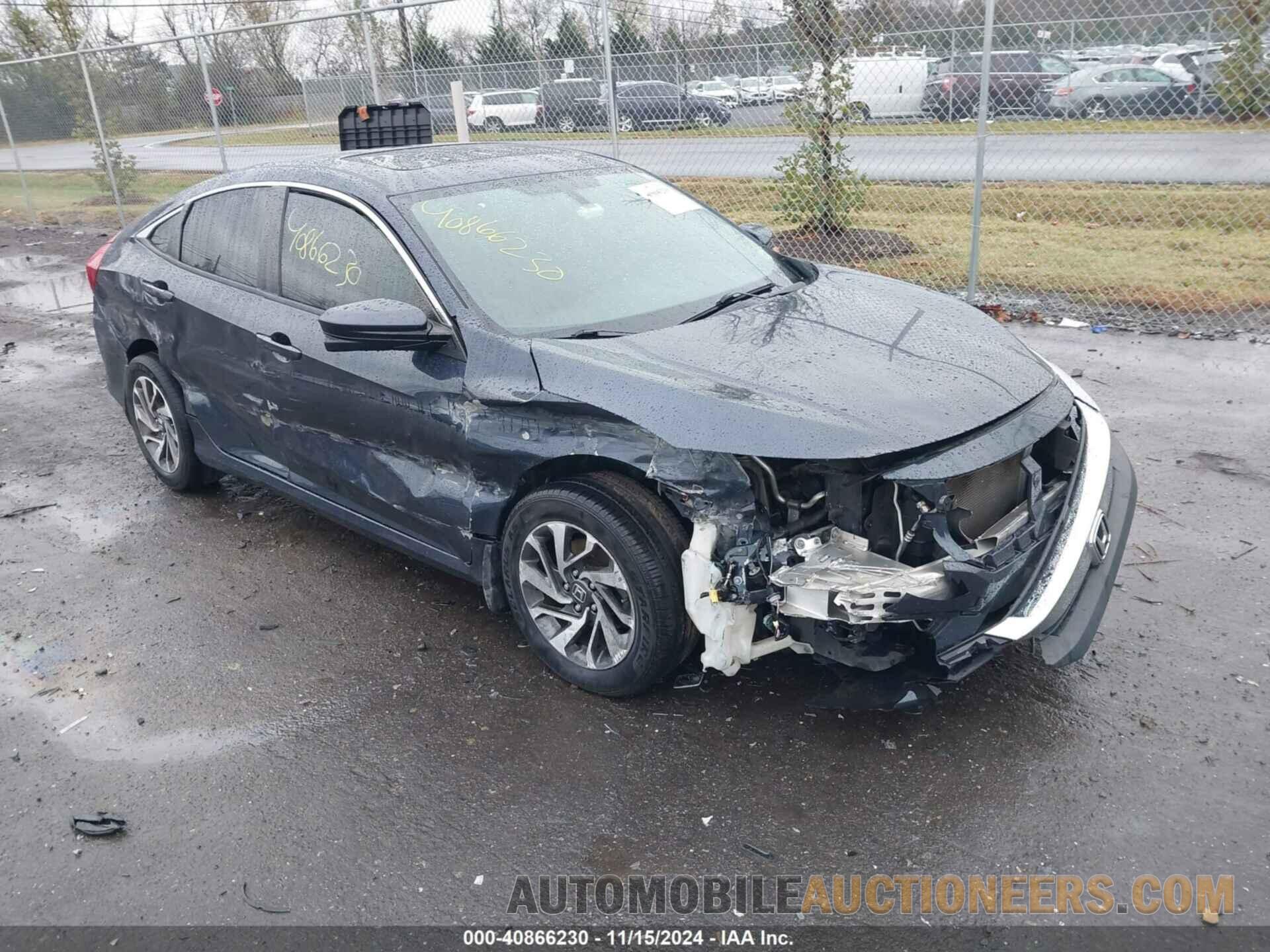 19XFC2F72GE228701 HONDA CIVIC 2016