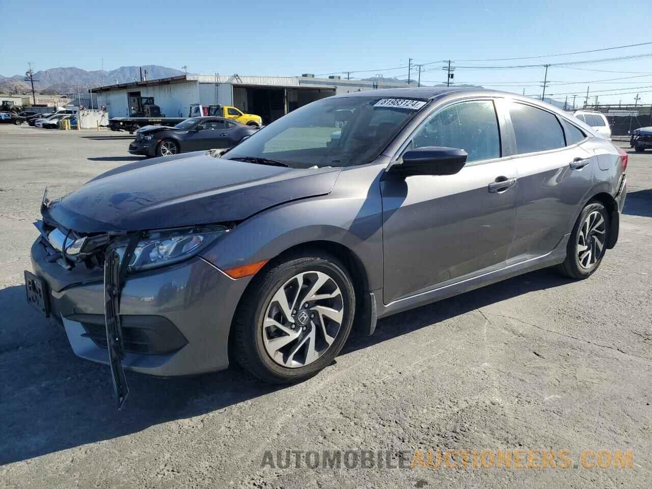 19XFC2F72GE229458 HONDA CIVIC 2016