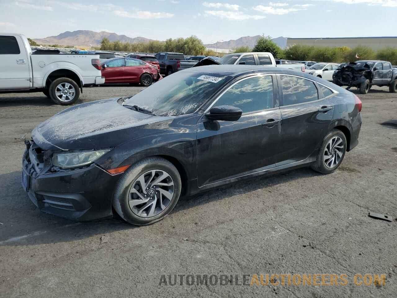 19XFC2F72GE234353 HONDA CIVIC 2016