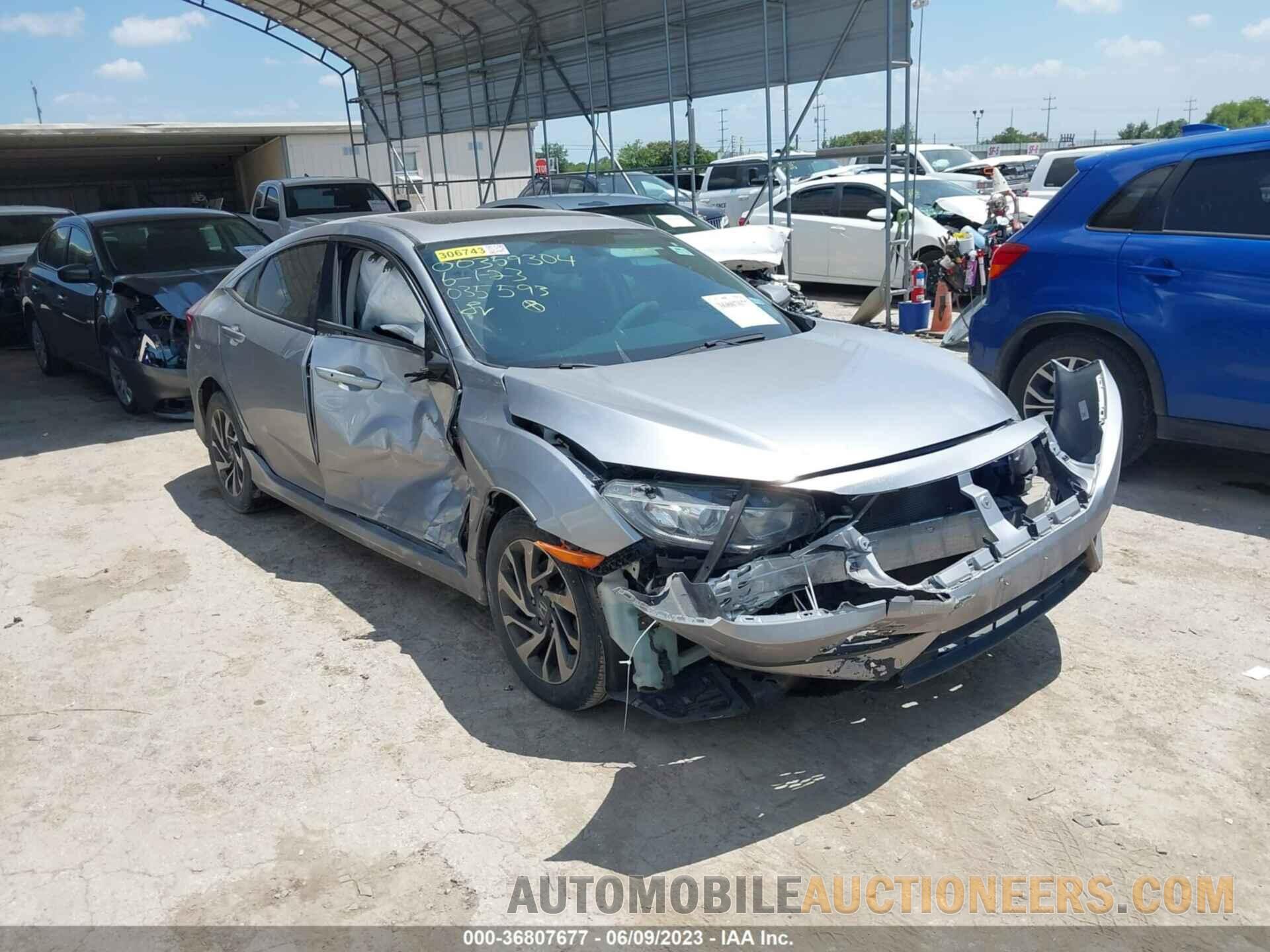 19XFC2F73JE035593 HONDA CIVIC SEDAN 2018