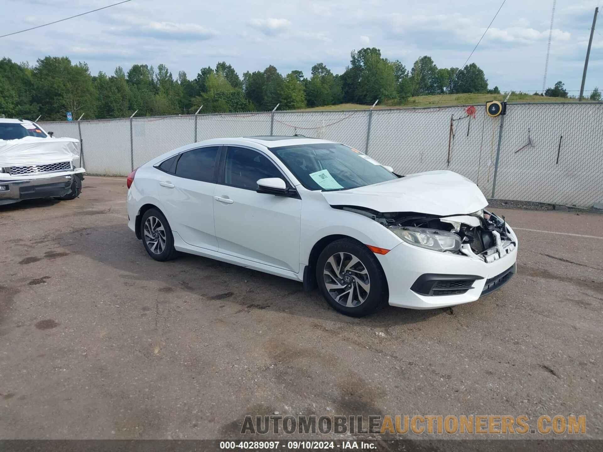 19XFC2F75GE012602 HONDA CIVIC 2016