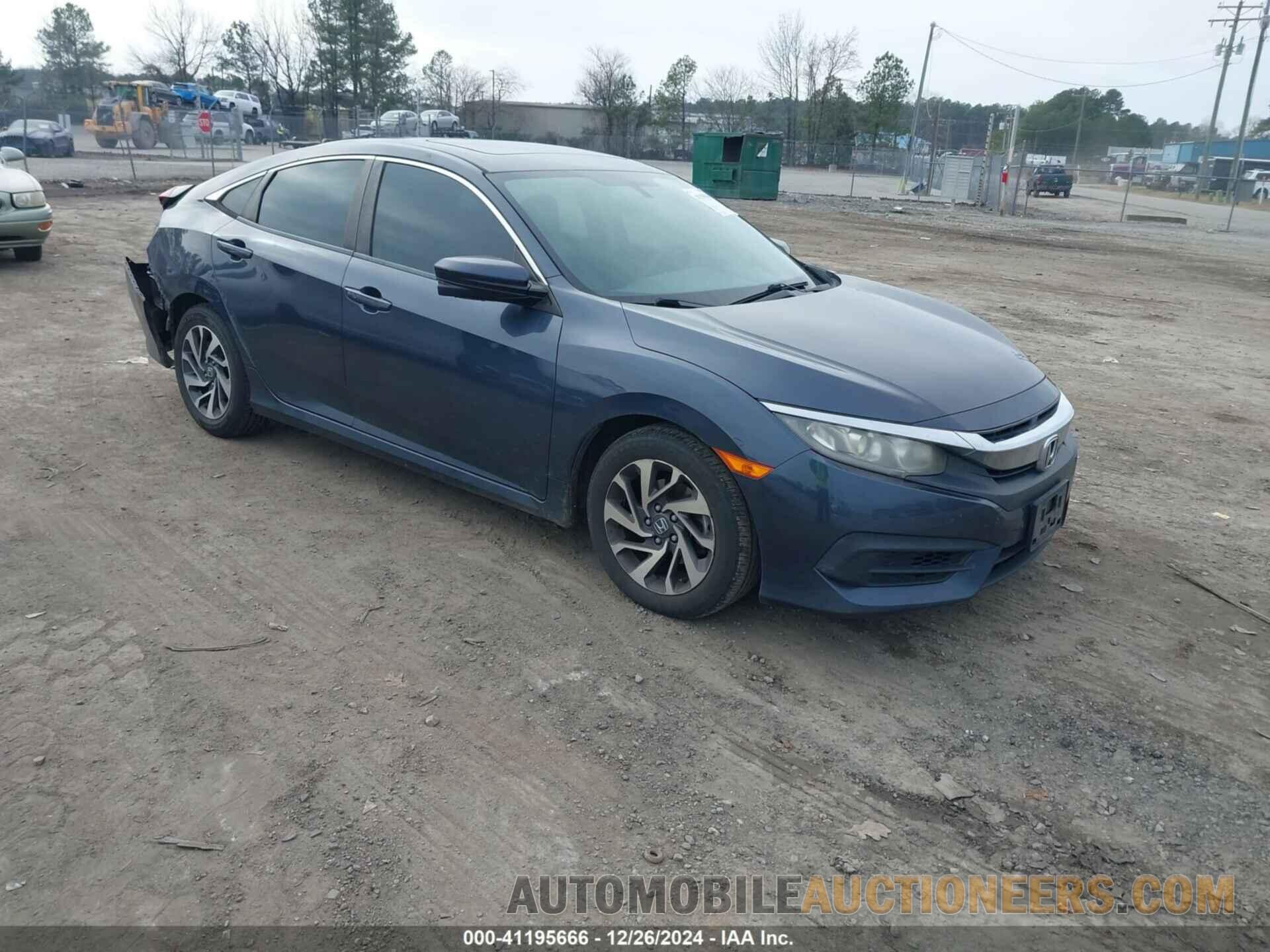 19XFC2F75GE085601 HONDA CIVIC 2016