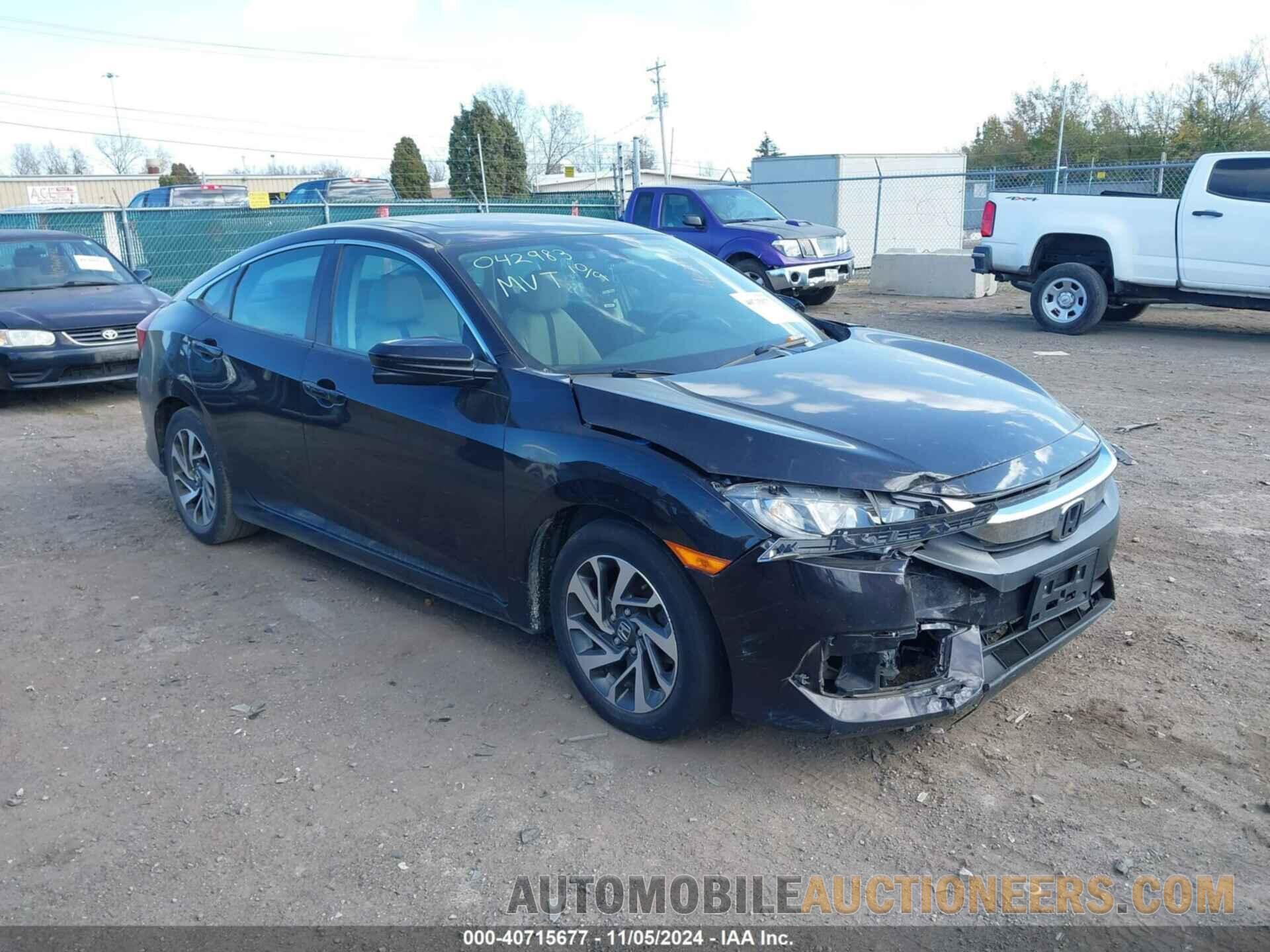 19XFC2F76GE042983 HONDA CIVIC 2016