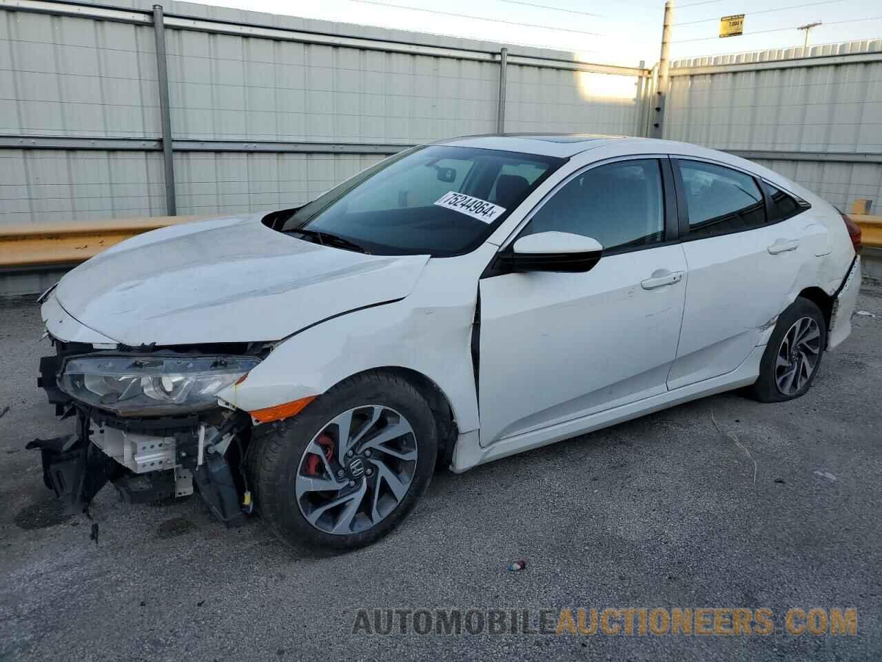 19XFC2F78GE081722 HONDA CIVIC 2016