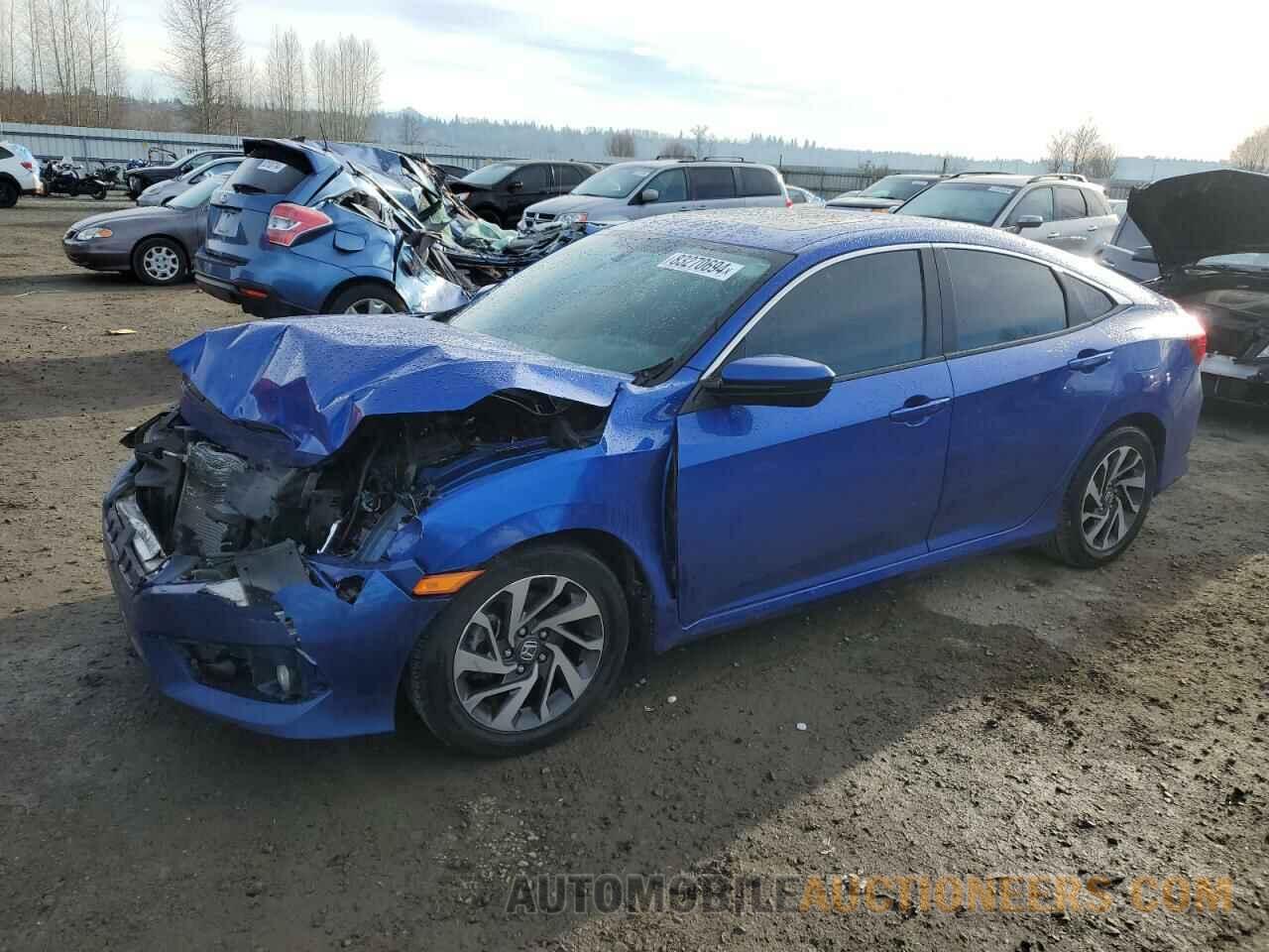 19XFC2F7XGE008500 HONDA CIVIC 2016