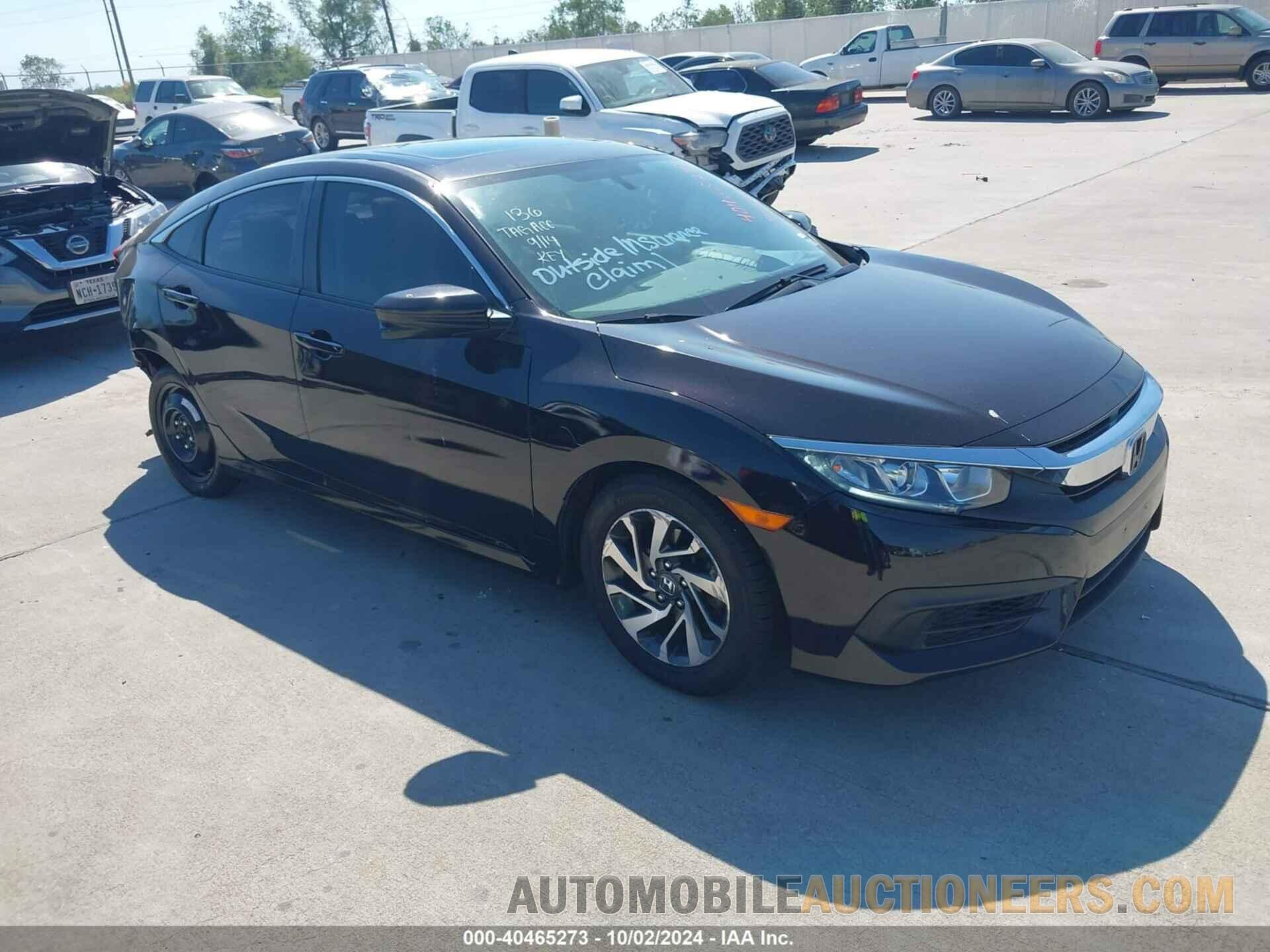 19XFC2F7XGE067188 HONDA CIVIC 2016