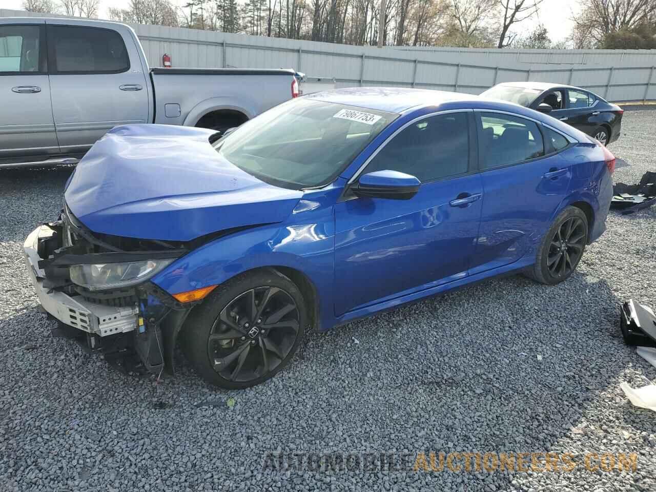 19XFC2F80KE001704 HONDA CIVIC 2019