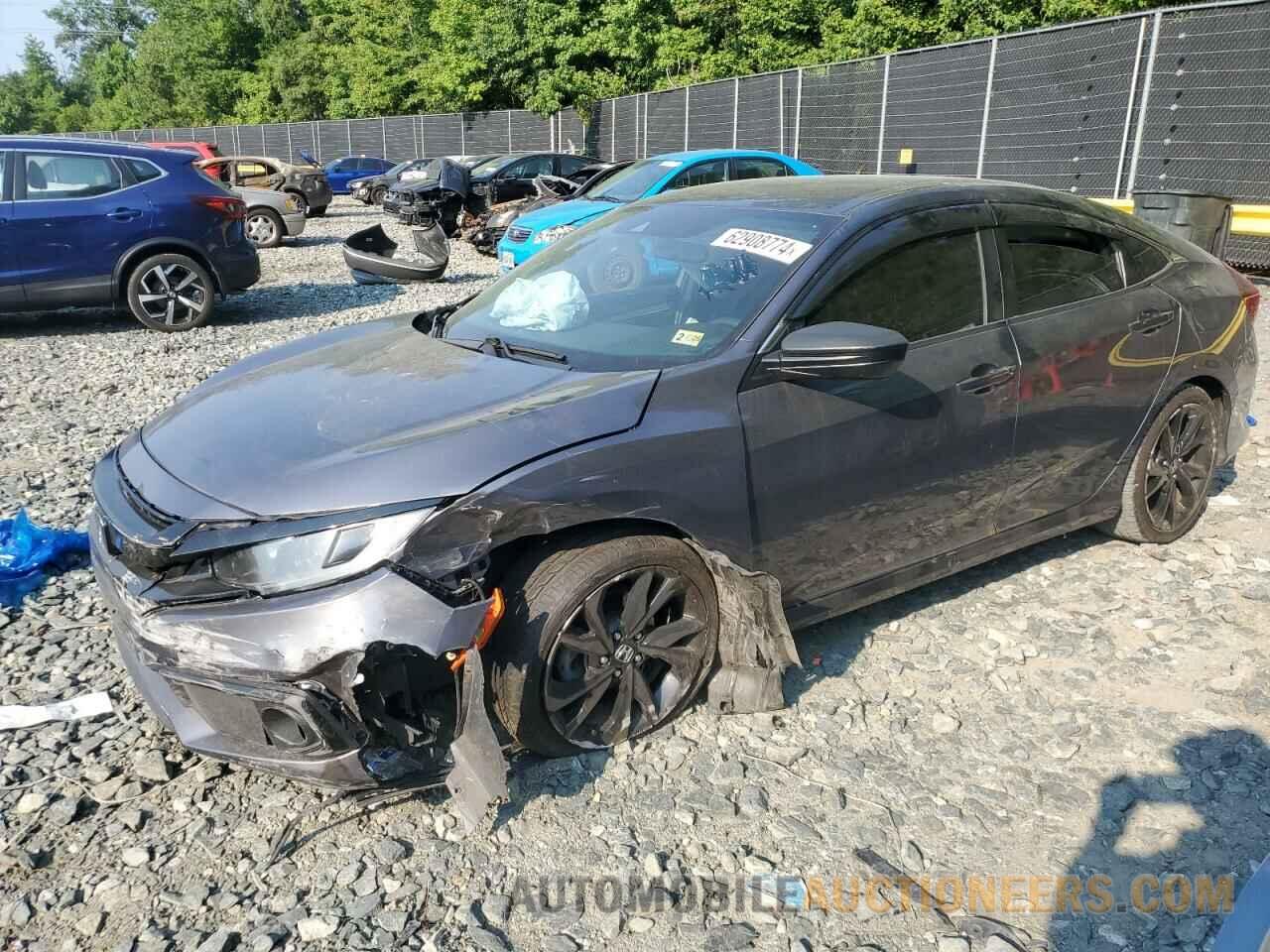 19XFC2F80KE030541 HONDA CIVIC 2019