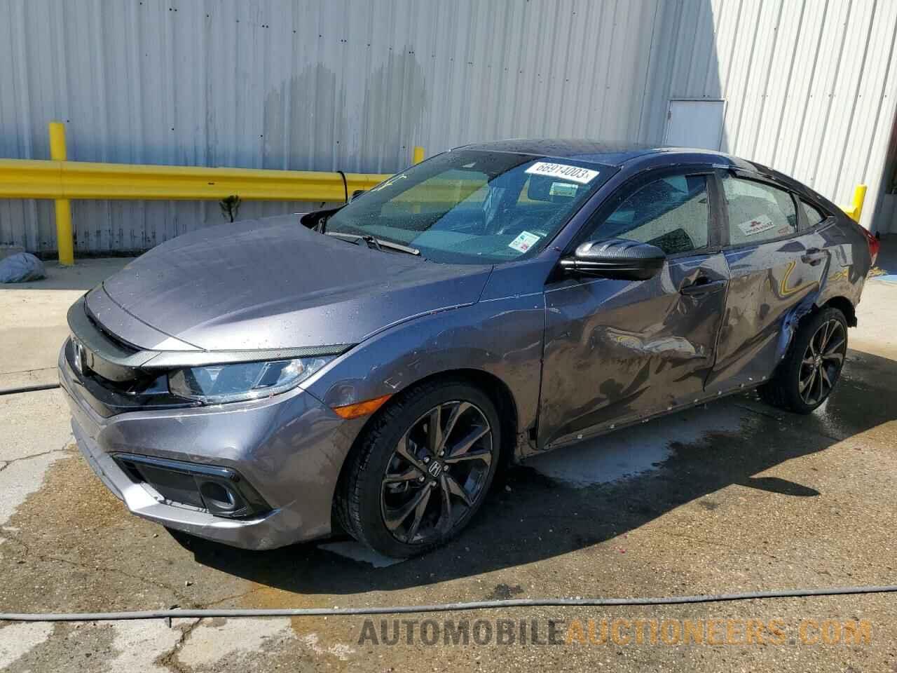 19XFC2F80KE046139 HONDA CIVIC 2019