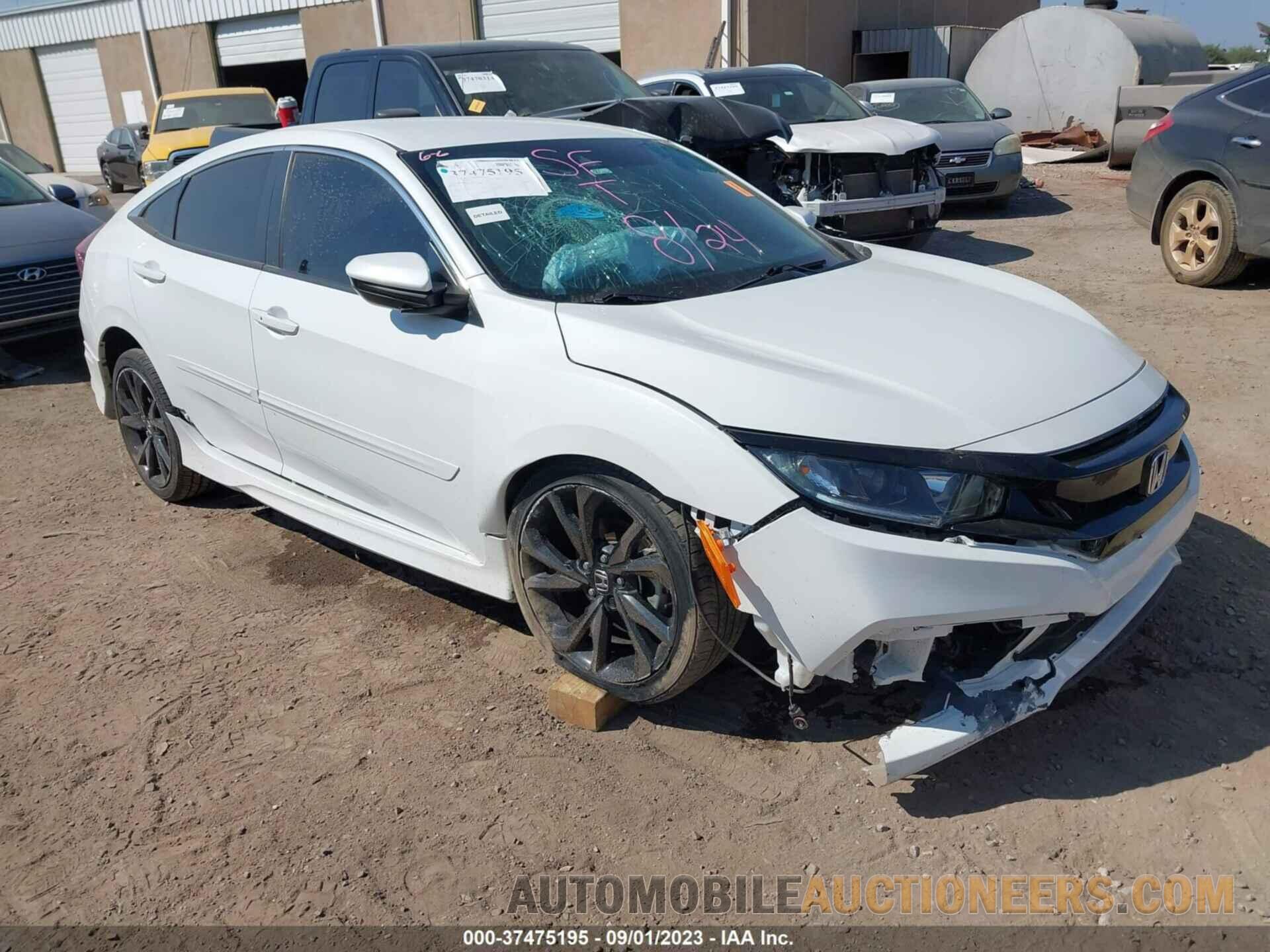 19XFC2F80KE047808 HONDA CIVIC SEDAN 2019