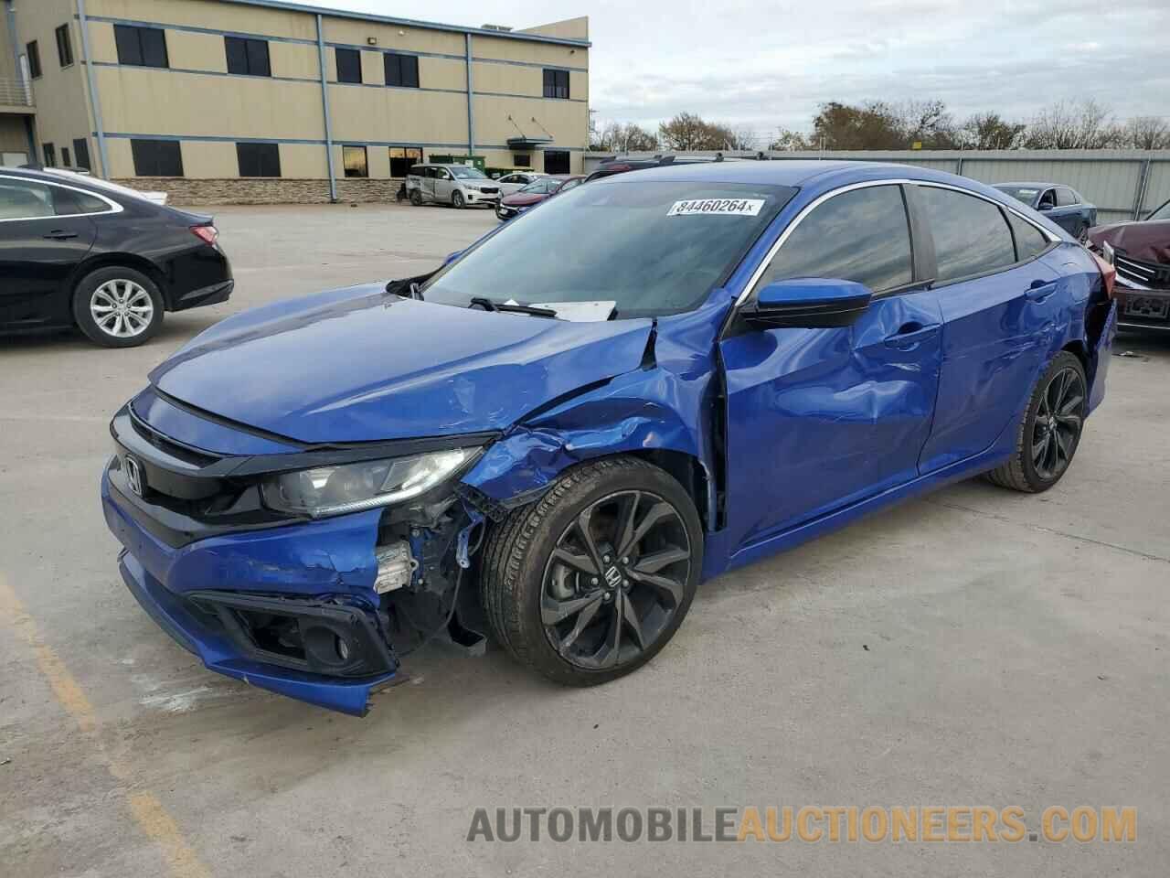 19XFC2F80KE051289 HONDA CIVIC 2019