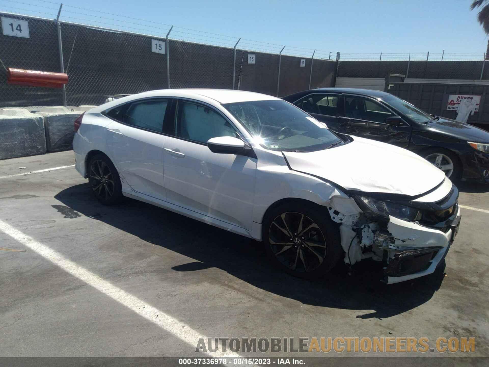 19XFC2F80KE210814 HONDA CIVIC SEDAN 2019