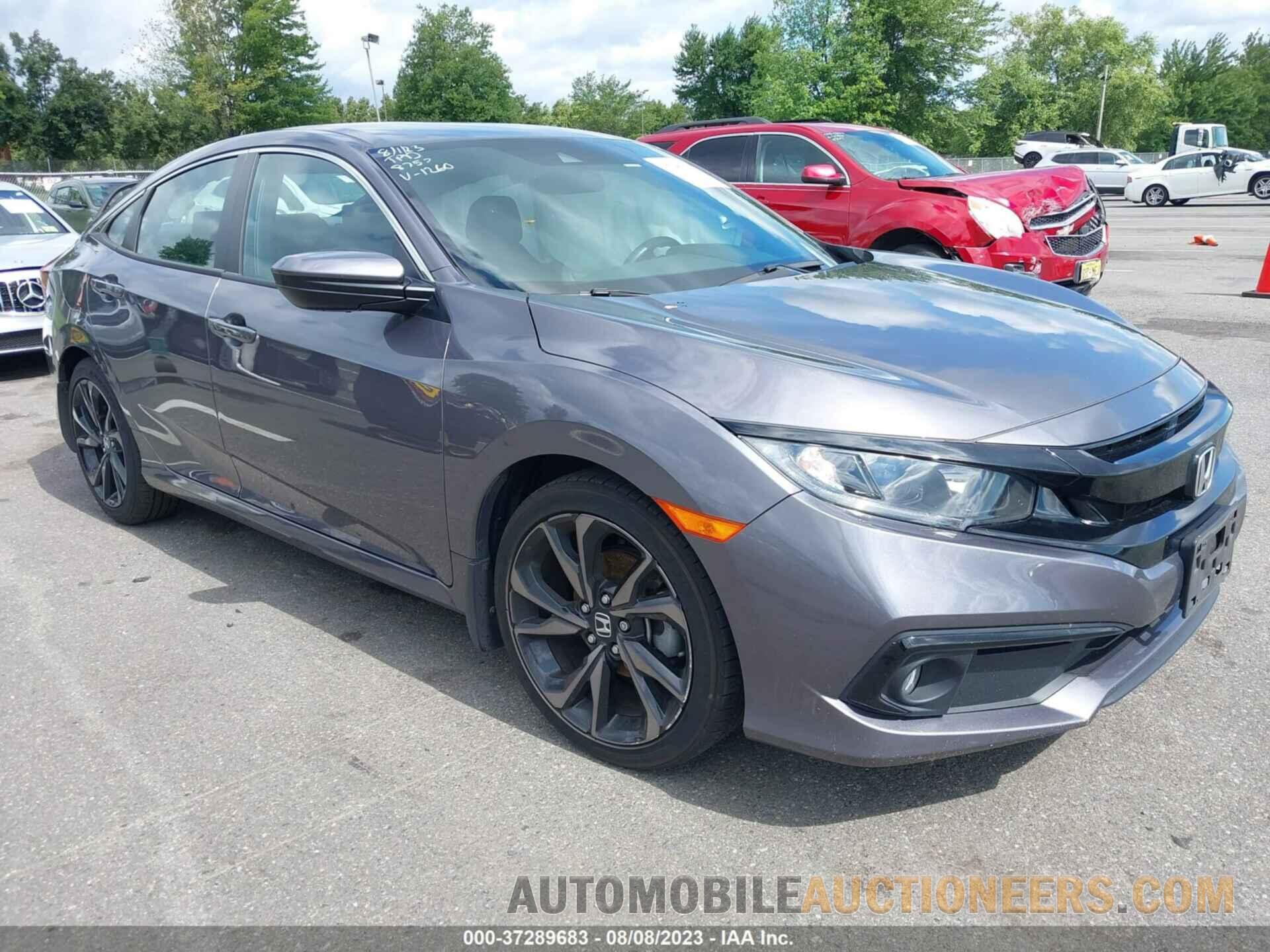 19XFC2F80ME201260 HONDA CIVIC 2021