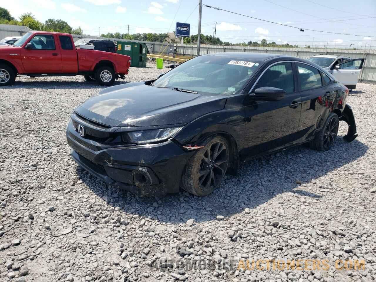 19XFC2F81KE000531 HONDA CIVIC 2019