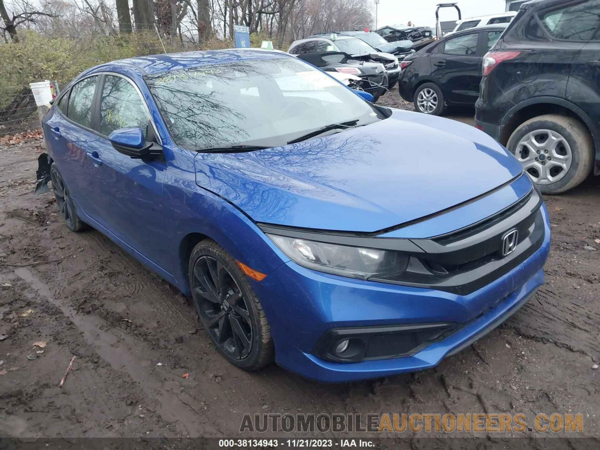 19XFC2F81KE008600 HONDA CIVIC 2019