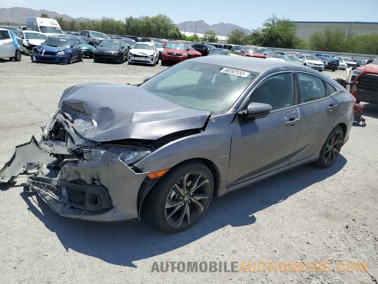 19XFC2F81KE036512 HONDA CIVIC 2019