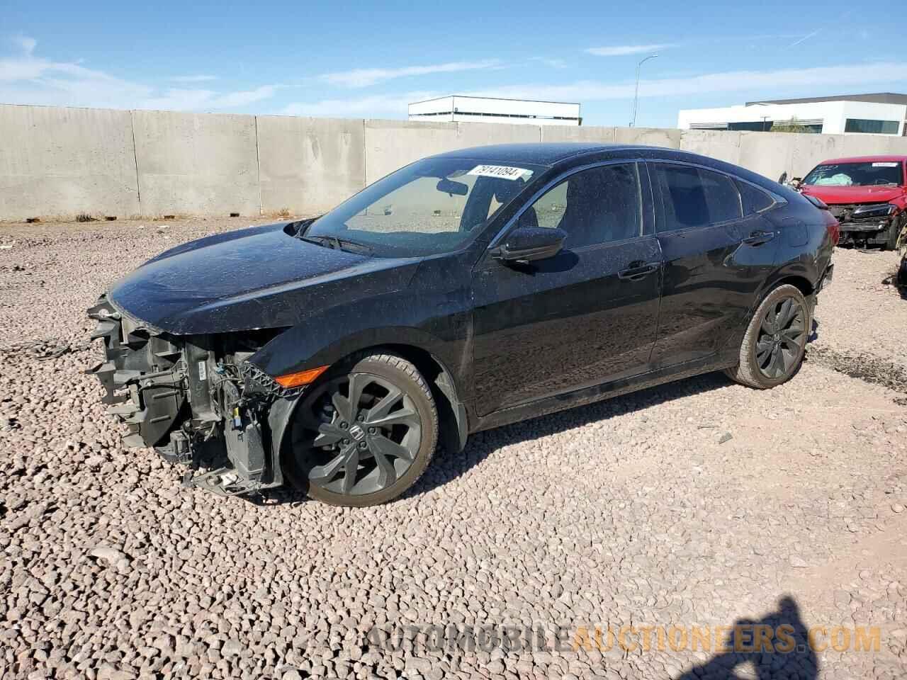 19XFC2F81KE050393 HONDA CIVIC 2019