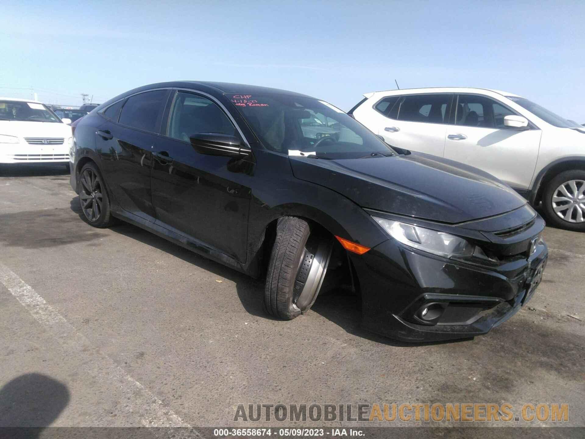 19XFC2F81KE209297 HONDA CIVIC SEDAN 2019