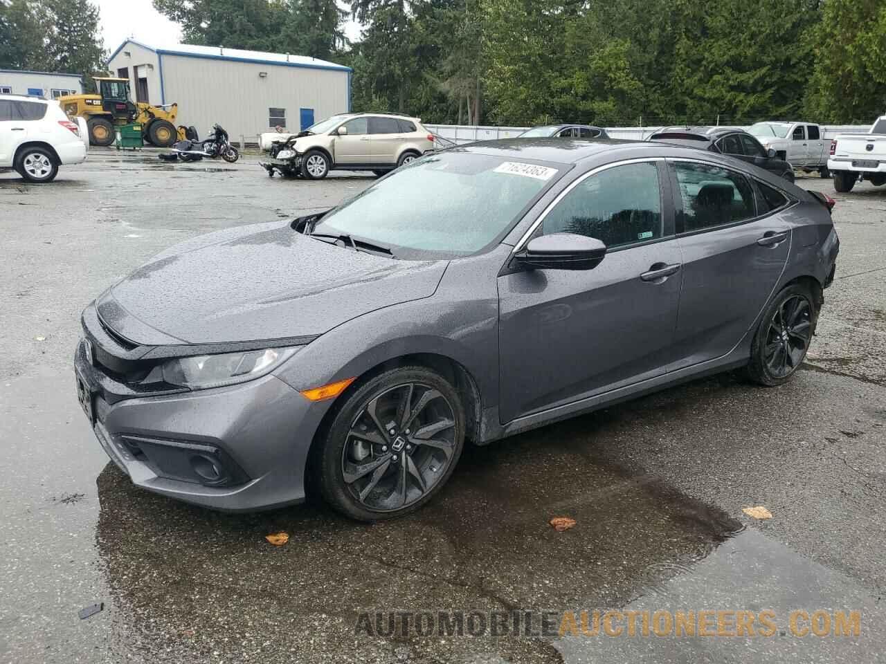 19XFC2F81KE210286 HONDA CIVIC 2019