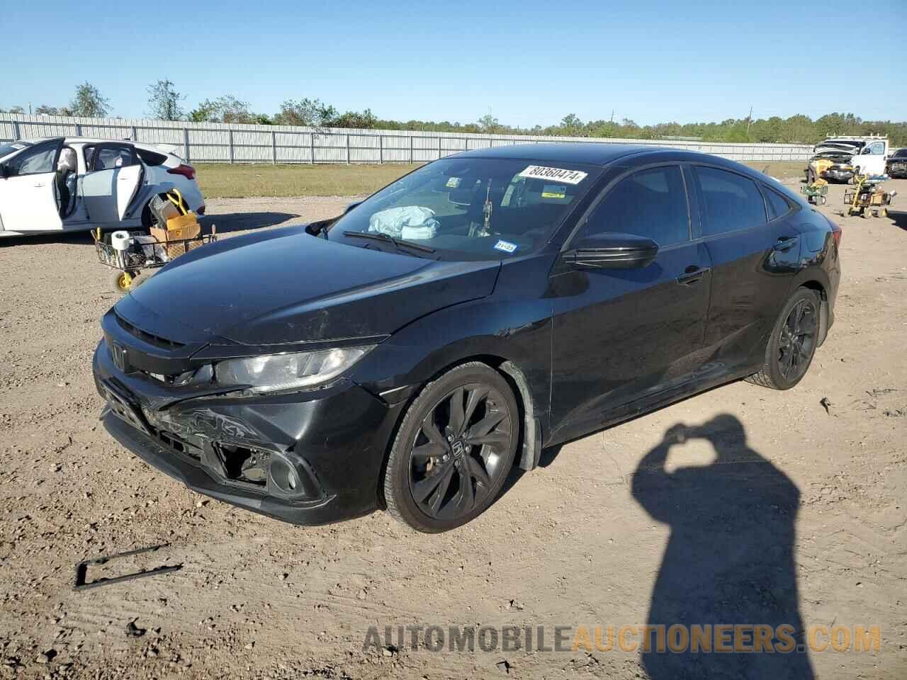 19XFC2F81LE017458 HONDA CIVIC 2020