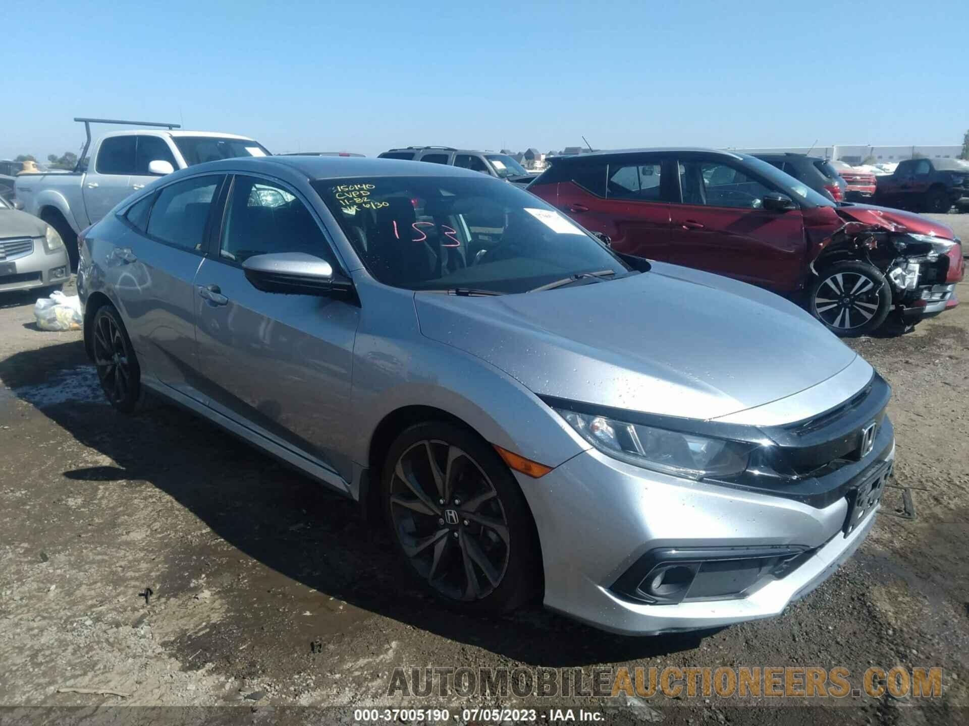 19XFC2F81LE205171 HONDA CIVIC SEDAN 2020