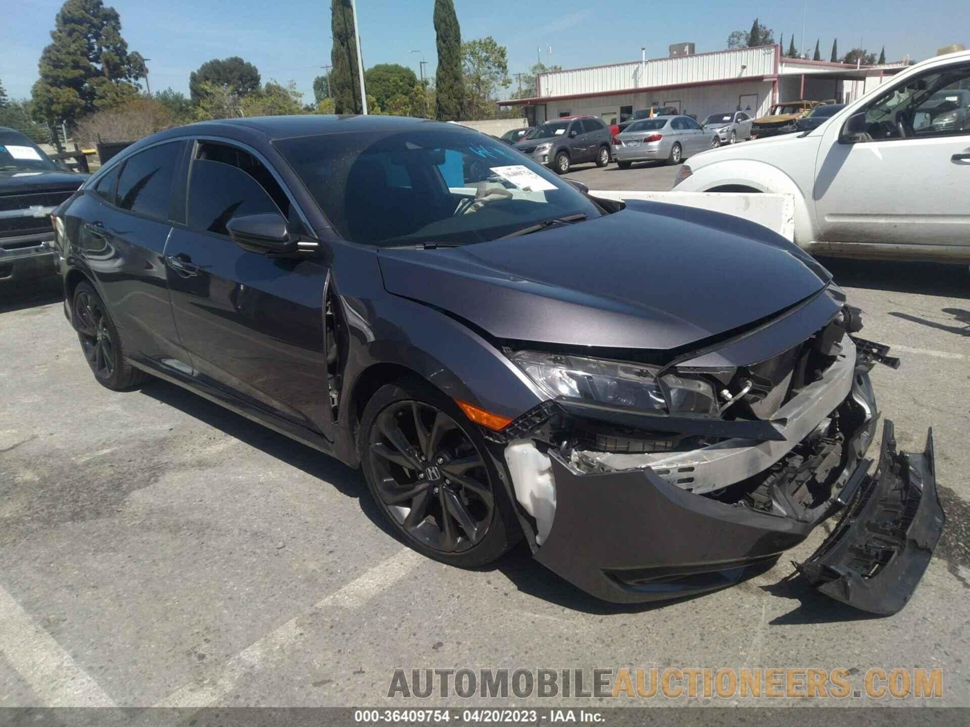 19XFC2F81LE214694 HONDA CIVIC SEDAN 2020