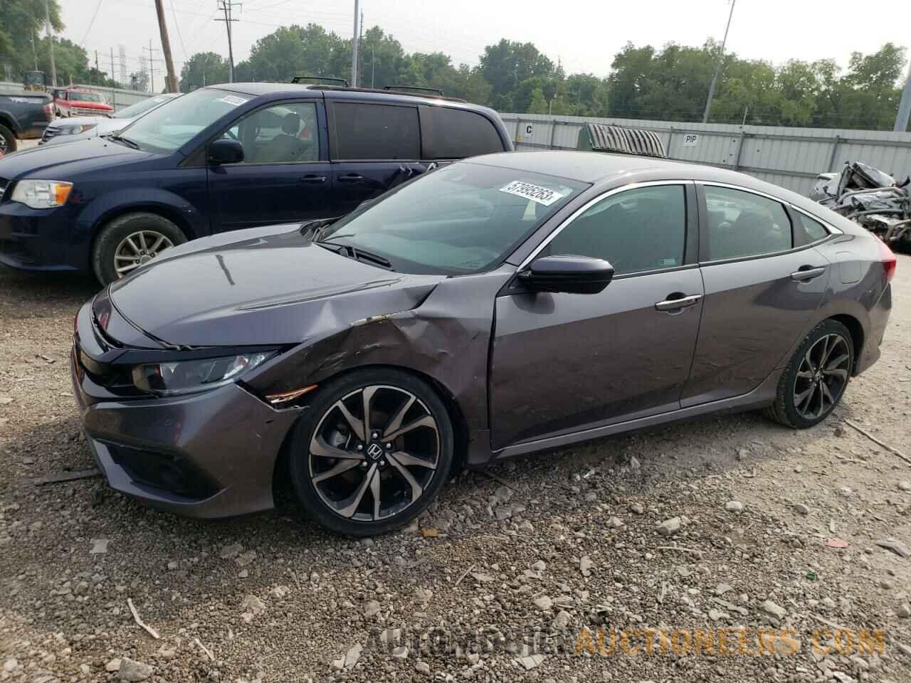 19XFC2F81ME004355 HONDA CIVIC 2021