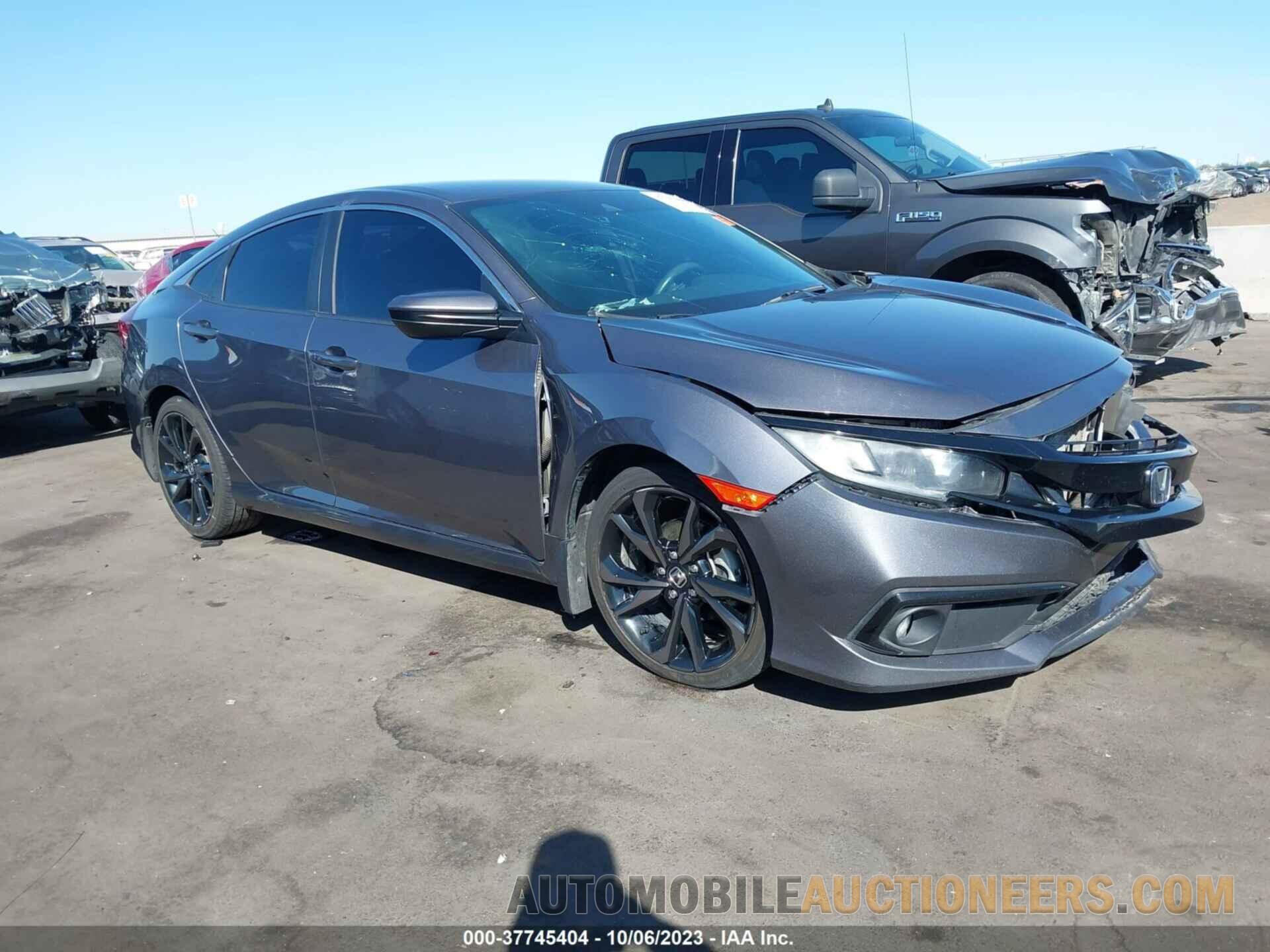 19XFC2F82KE007116 HONDA CIVIC SEDAN 2019