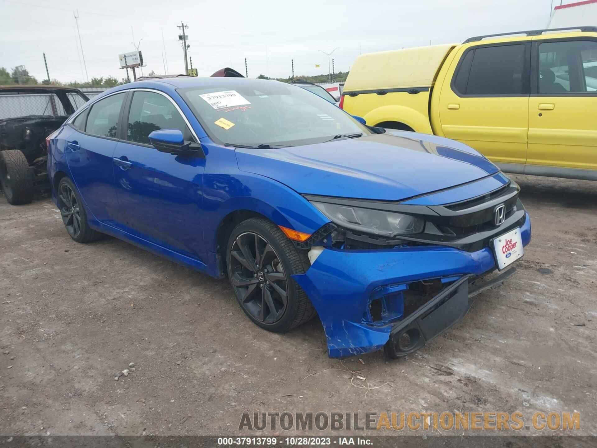 19XFC2F82KE014468 HONDA CIVIC 2019