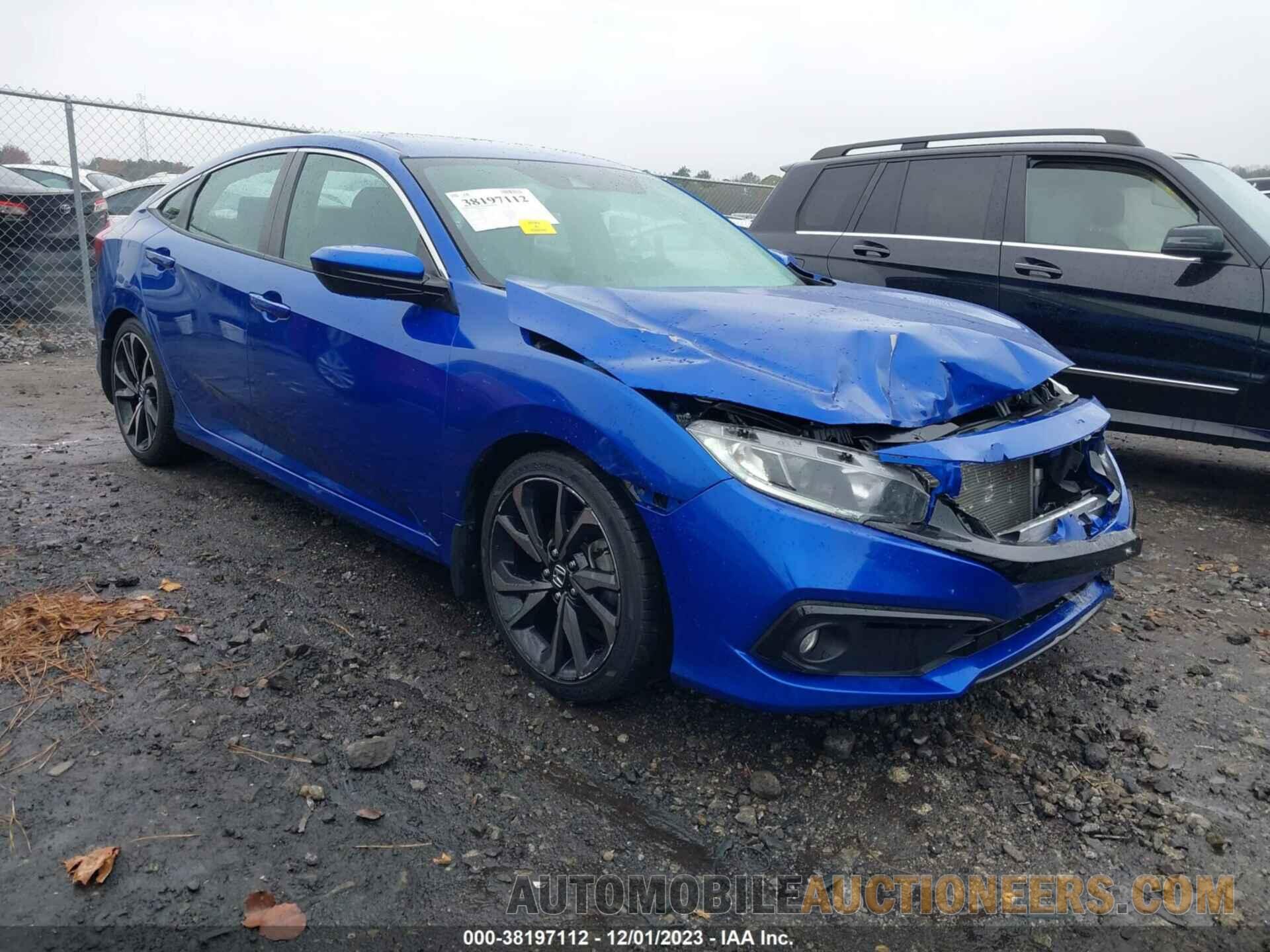 19XFC2F82KE032825 HONDA CIVIC 2019