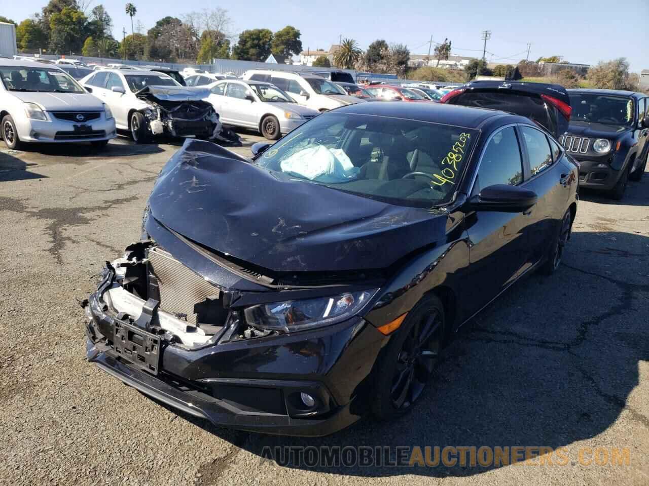 19XFC2F82KE034073 HONDA CIVIC 2019