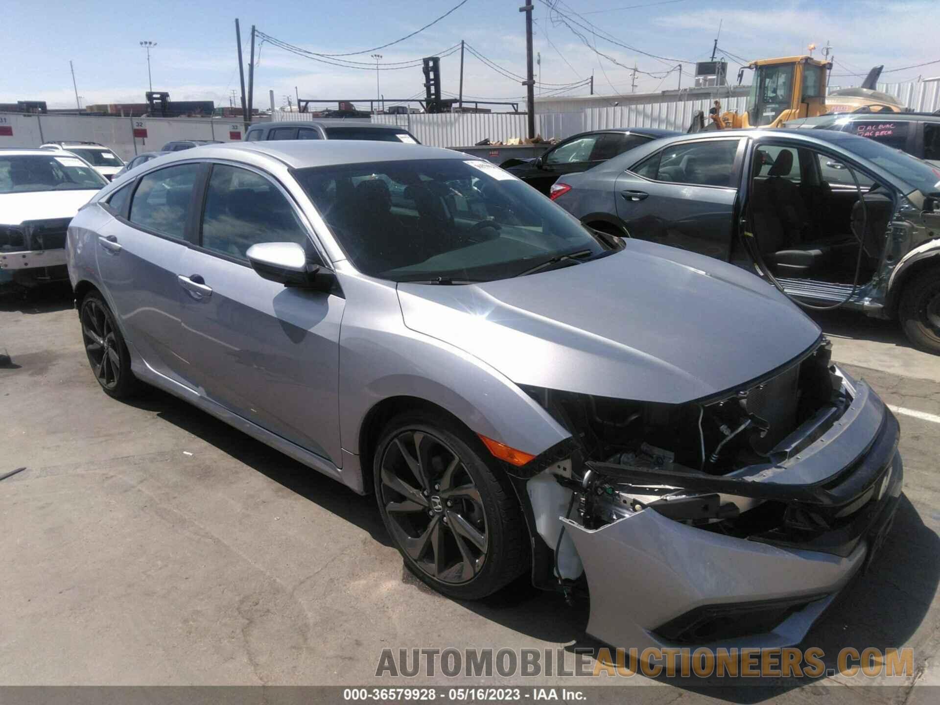 19XFC2F82KE213570 HONDA CIVIC SEDAN 2019