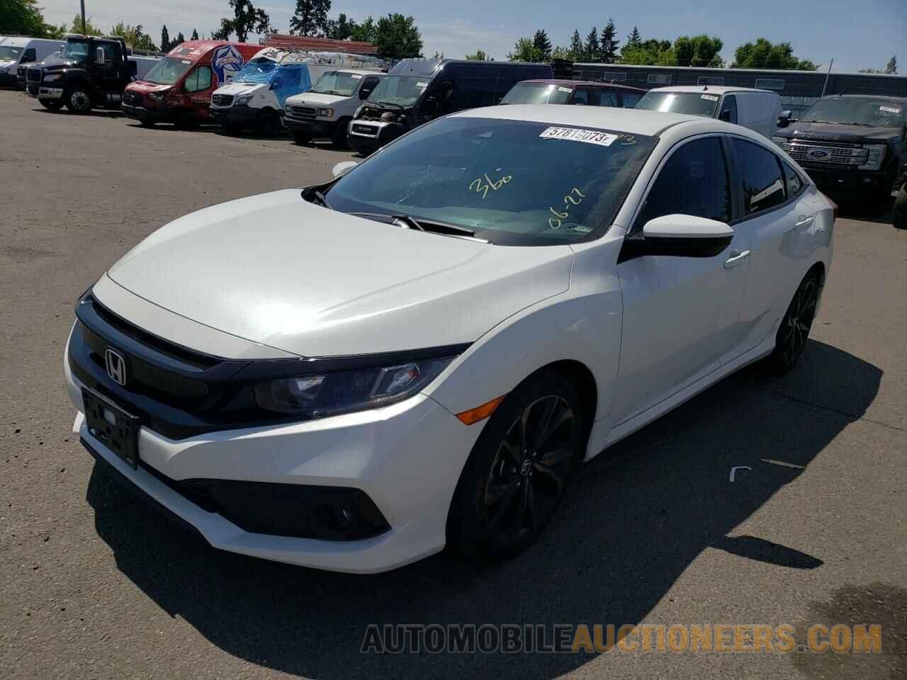 19XFC2F82KE214024 HONDA CIVIC 2019