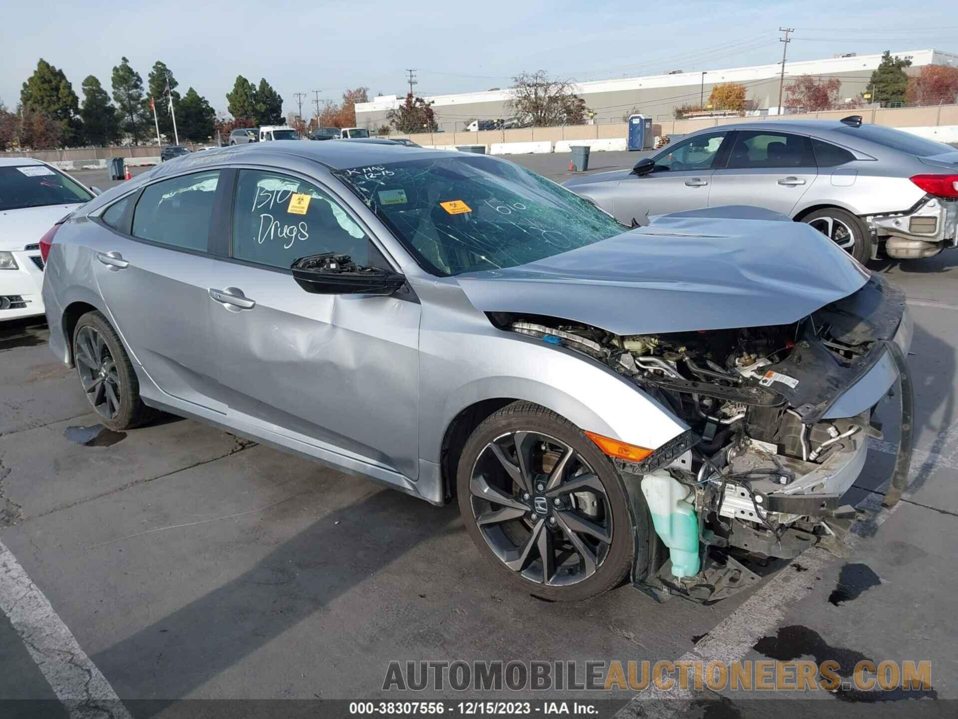 19XFC2F82KE214573 HONDA CIVIC 2019