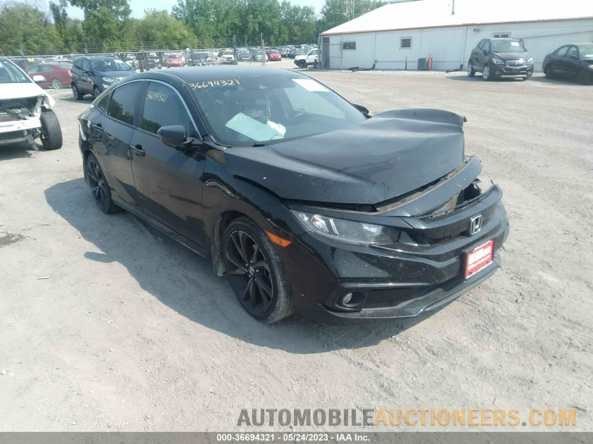 19XFC2F82LE015492 HONDA CIVIC SEDAN 2020