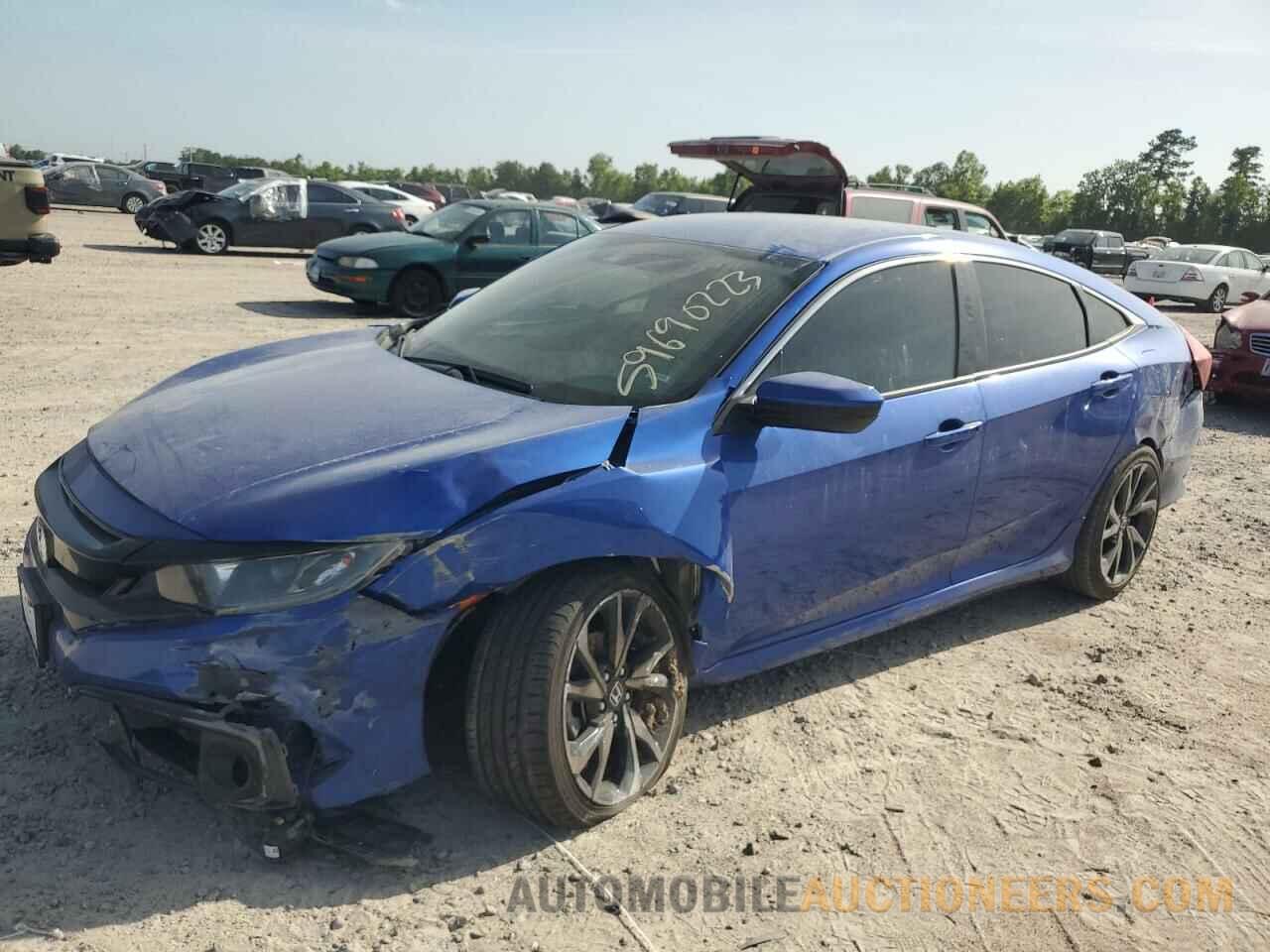 19XFC2F82ME201549 HONDA CIVIC 2021