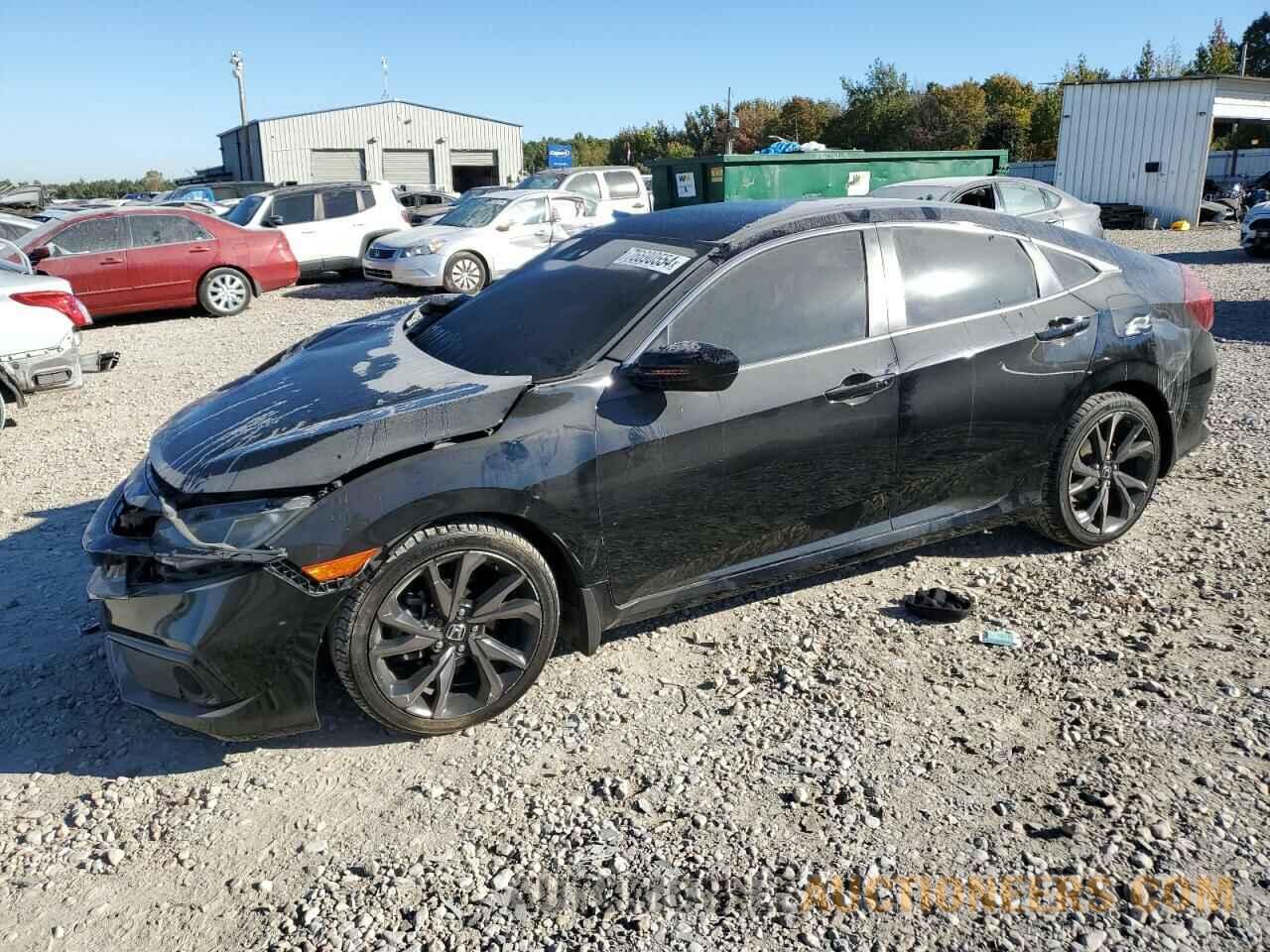 19XFC2F83KE015130 HONDA CIVIC 2019