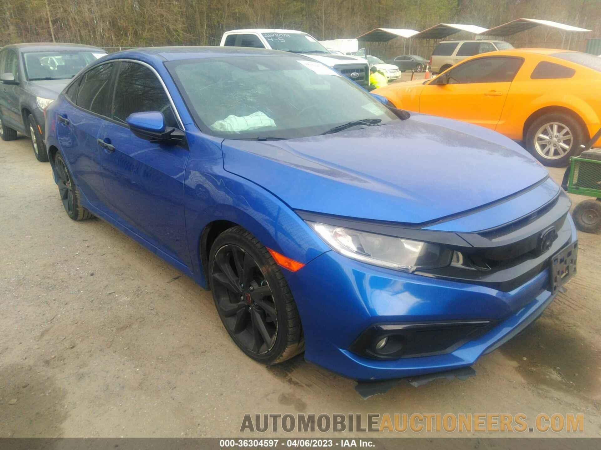 19XFC2F83KE015211 HONDA CIVIC SEDAN 2019