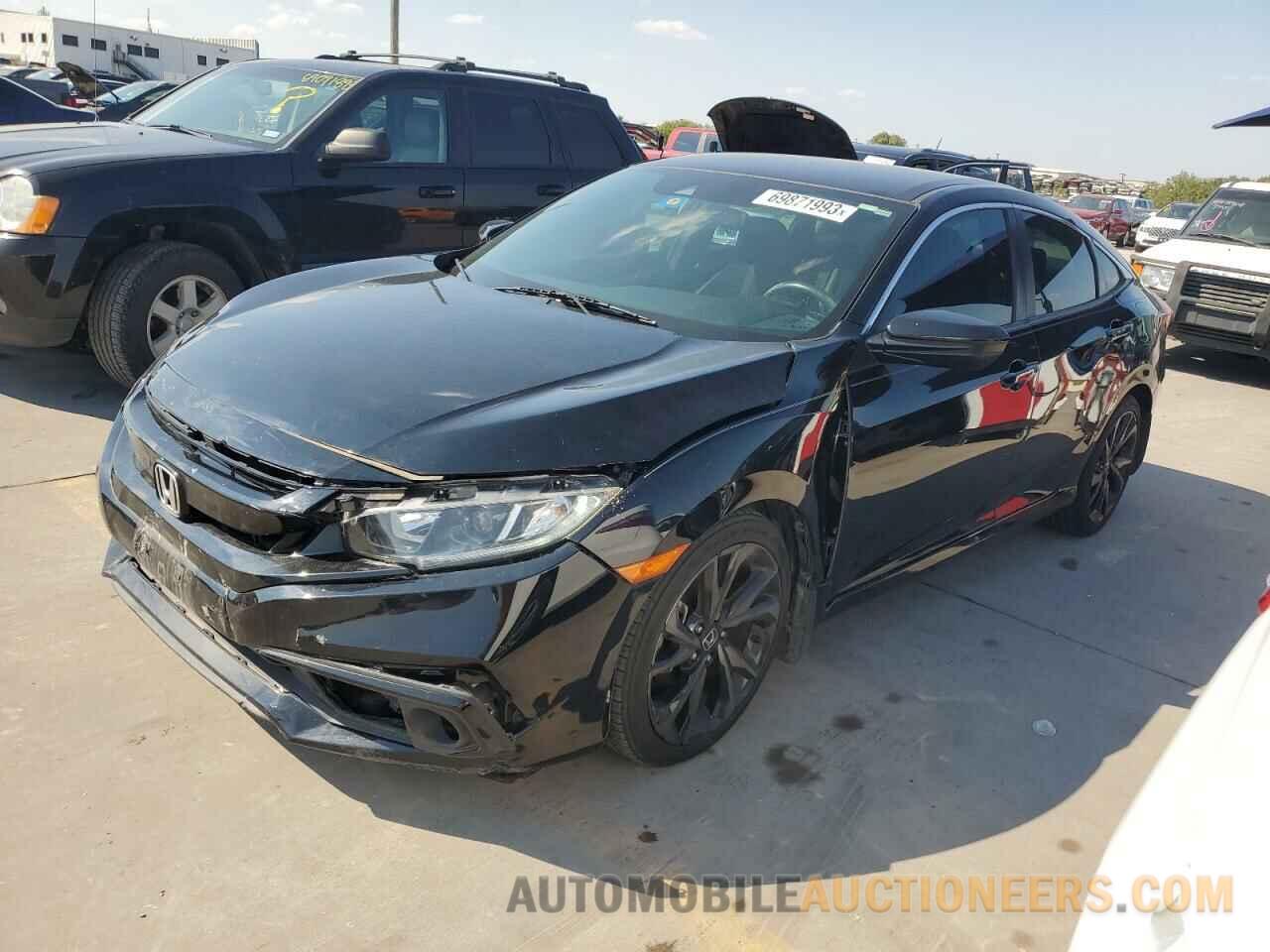 19XFC2F83KE015323 HONDA CIVIC 2019