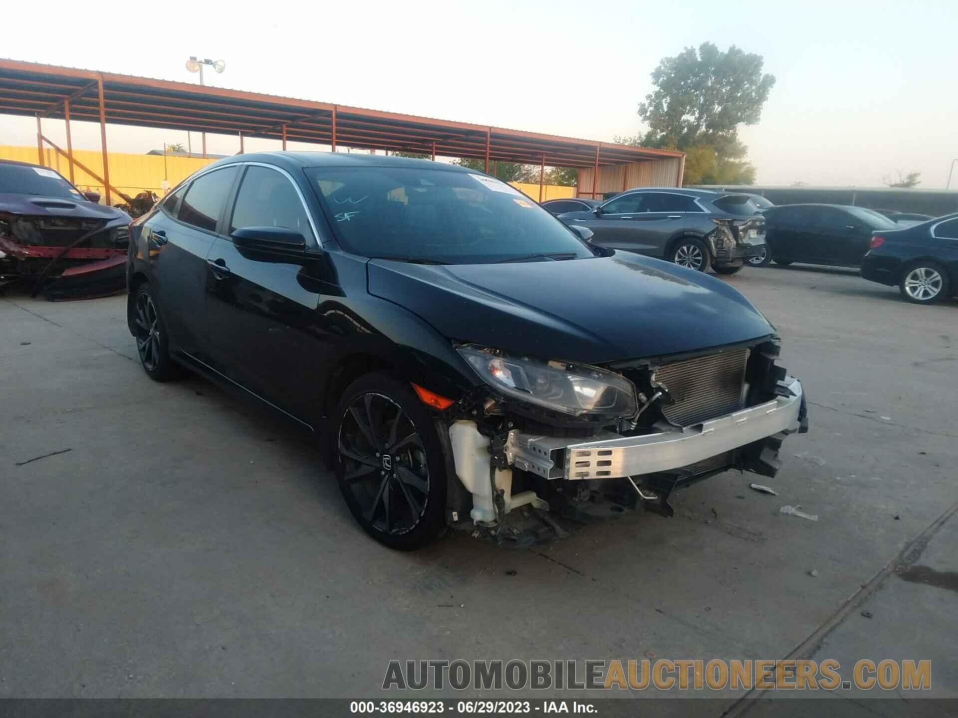 19XFC2F83KE041114 HONDA CIVIC SEDAN 2019