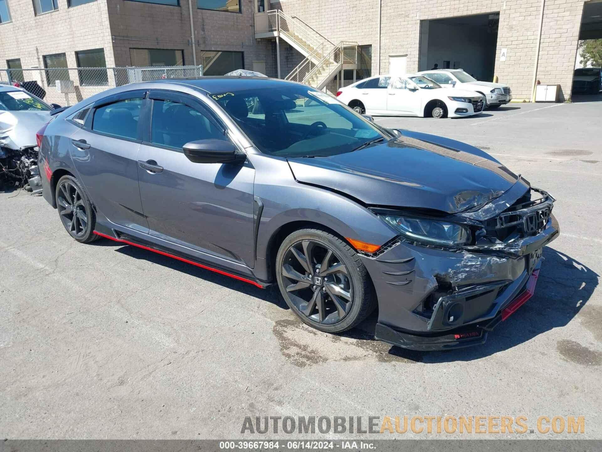 19XFC2F83ME201737 HONDA CIVIC 2021