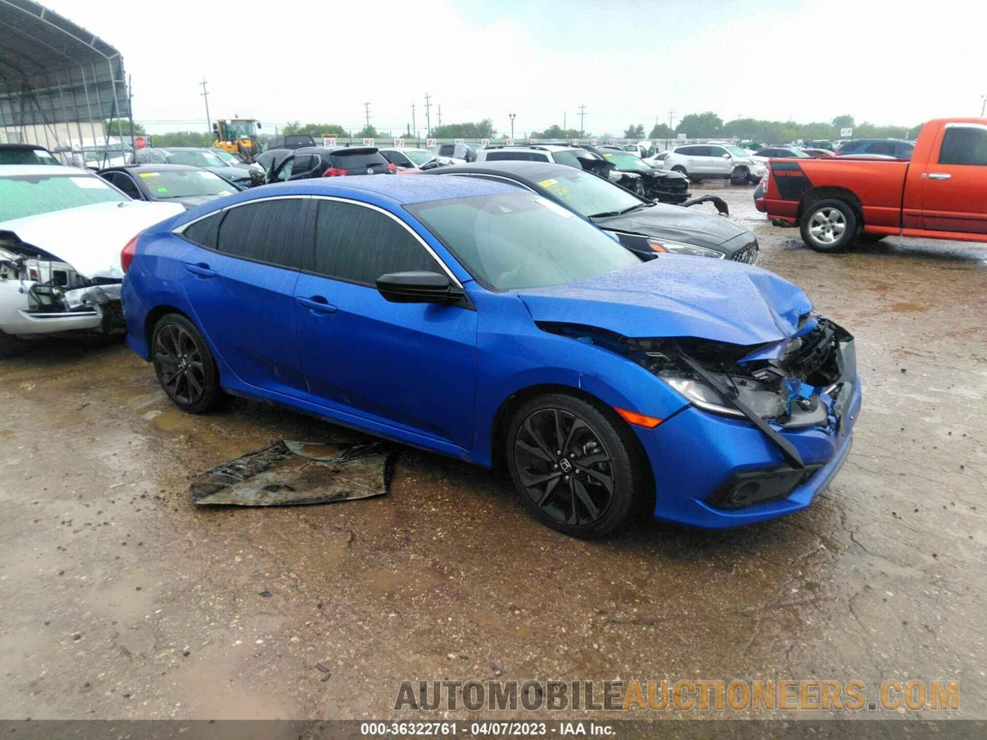 19XFC2F84KE014150 HONDA CIVIC SEDAN 2019