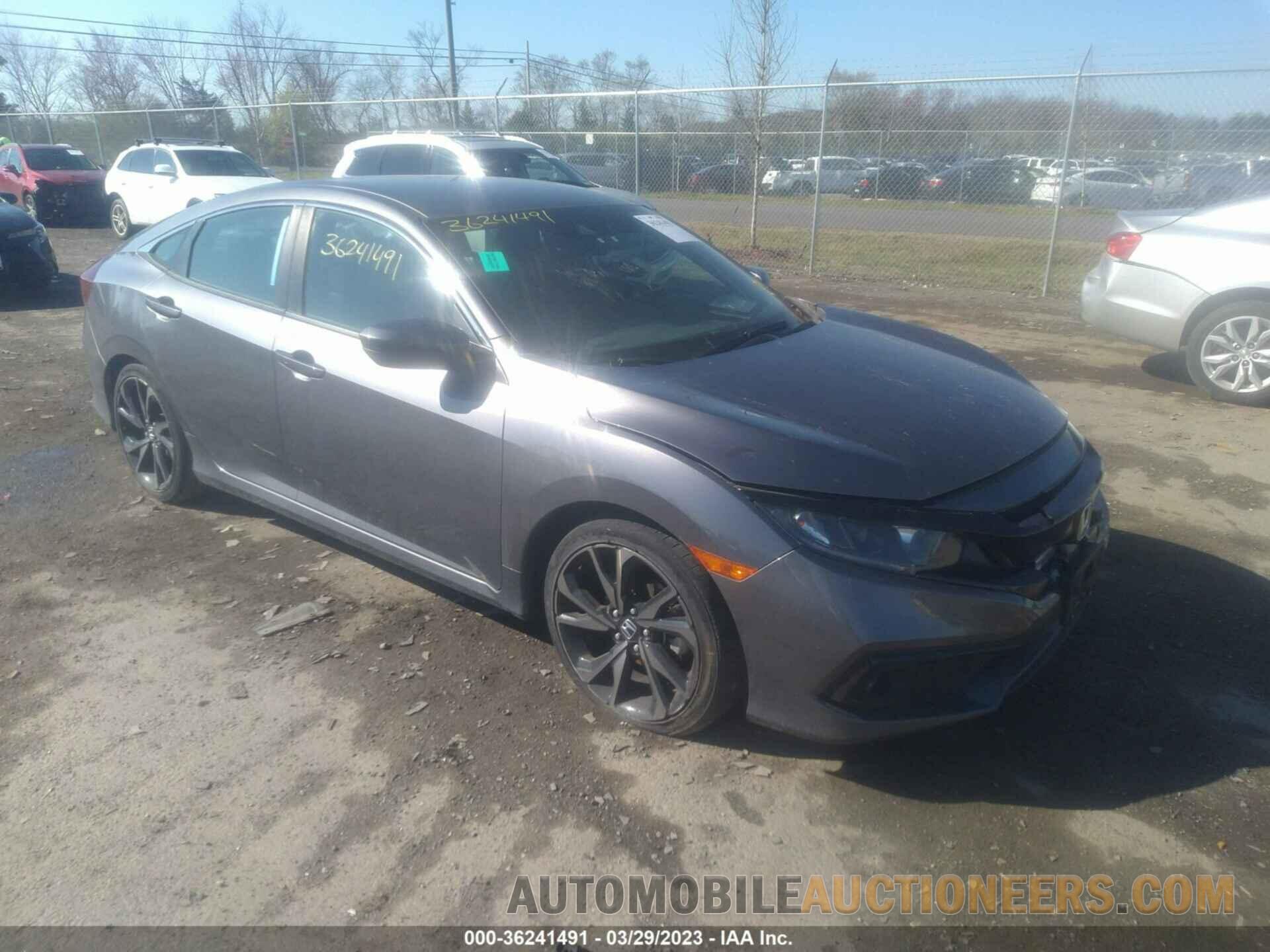 19XFC2F84KE033474 HONDA CIVIC SEDAN 2019