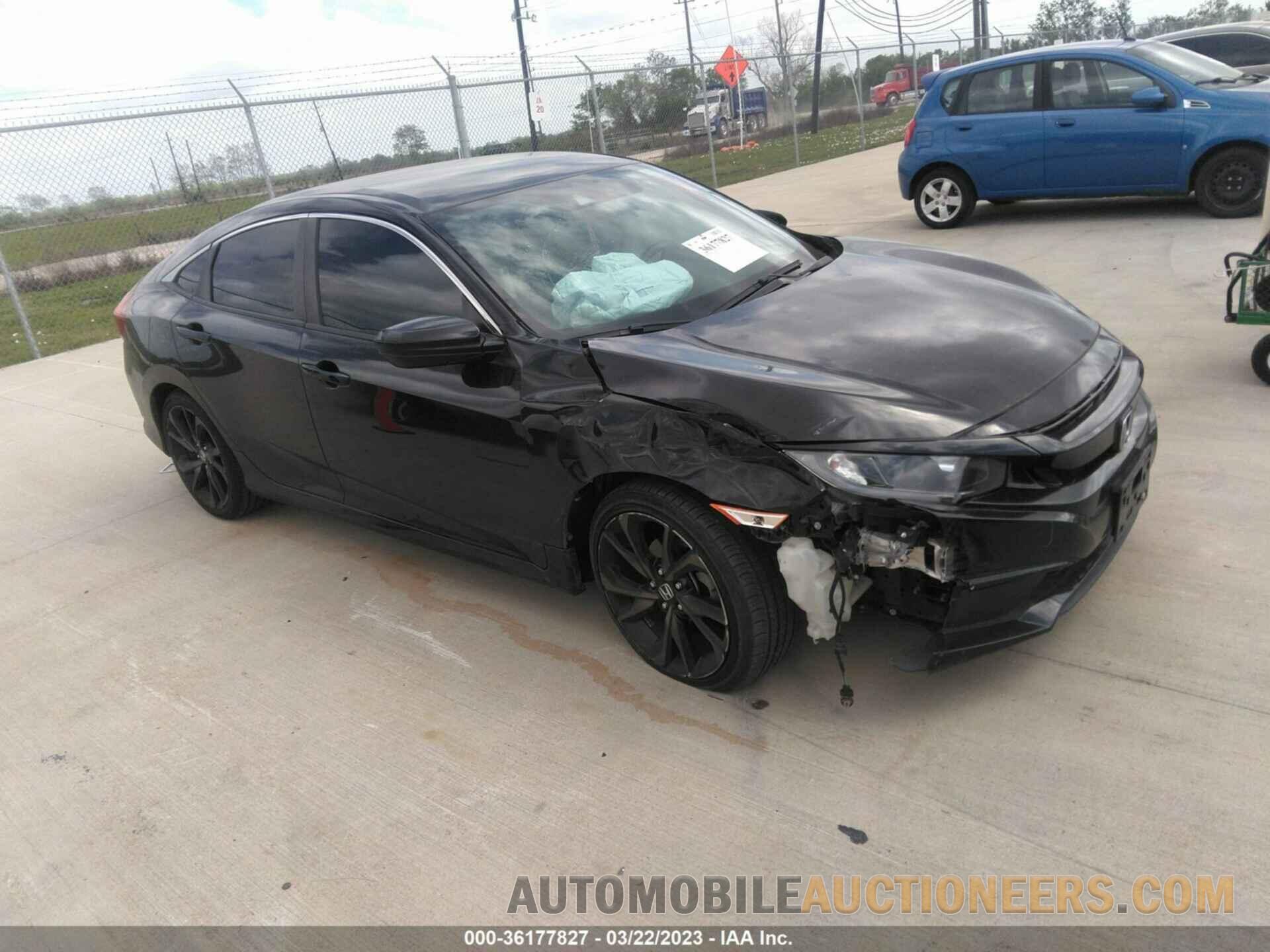 19XFC2F84KE206877 HONDA CIVIC SEDAN 2019